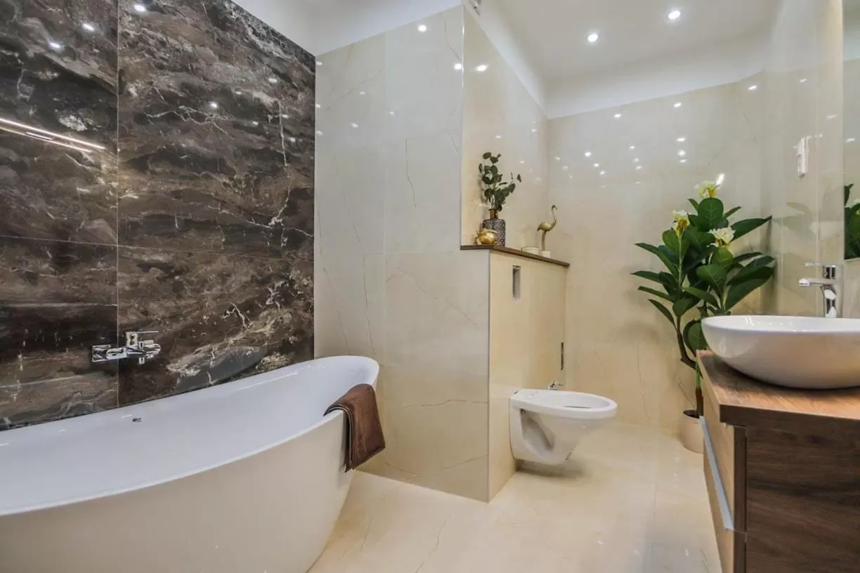 Bathroom in Bengt Apartment Dohány Str.