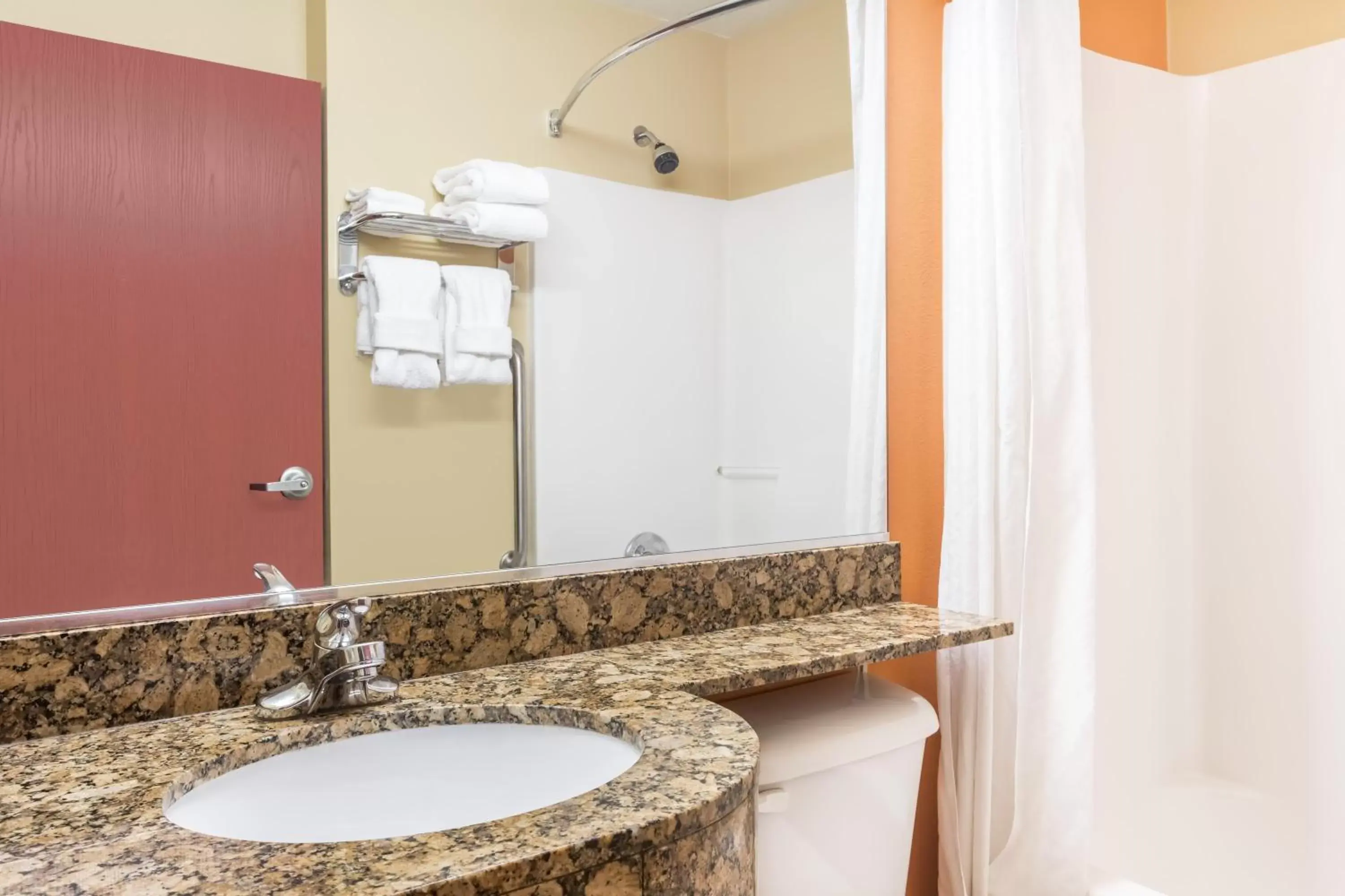 Bathroom in Microtel Inn and Suites by Wyndham Anderson SC