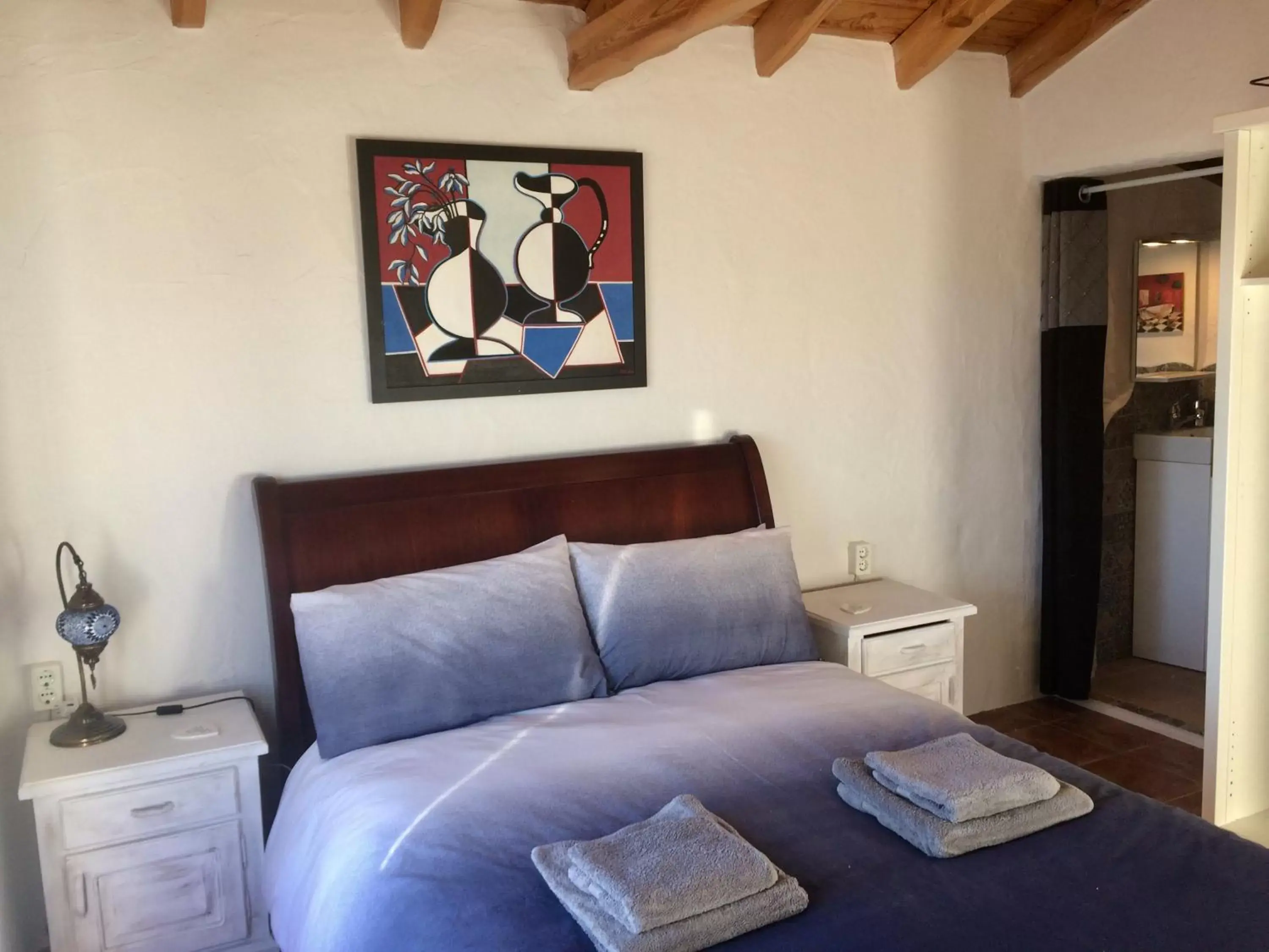 Bedroom, Bed in Cueva Romana, Adults Only Cave House