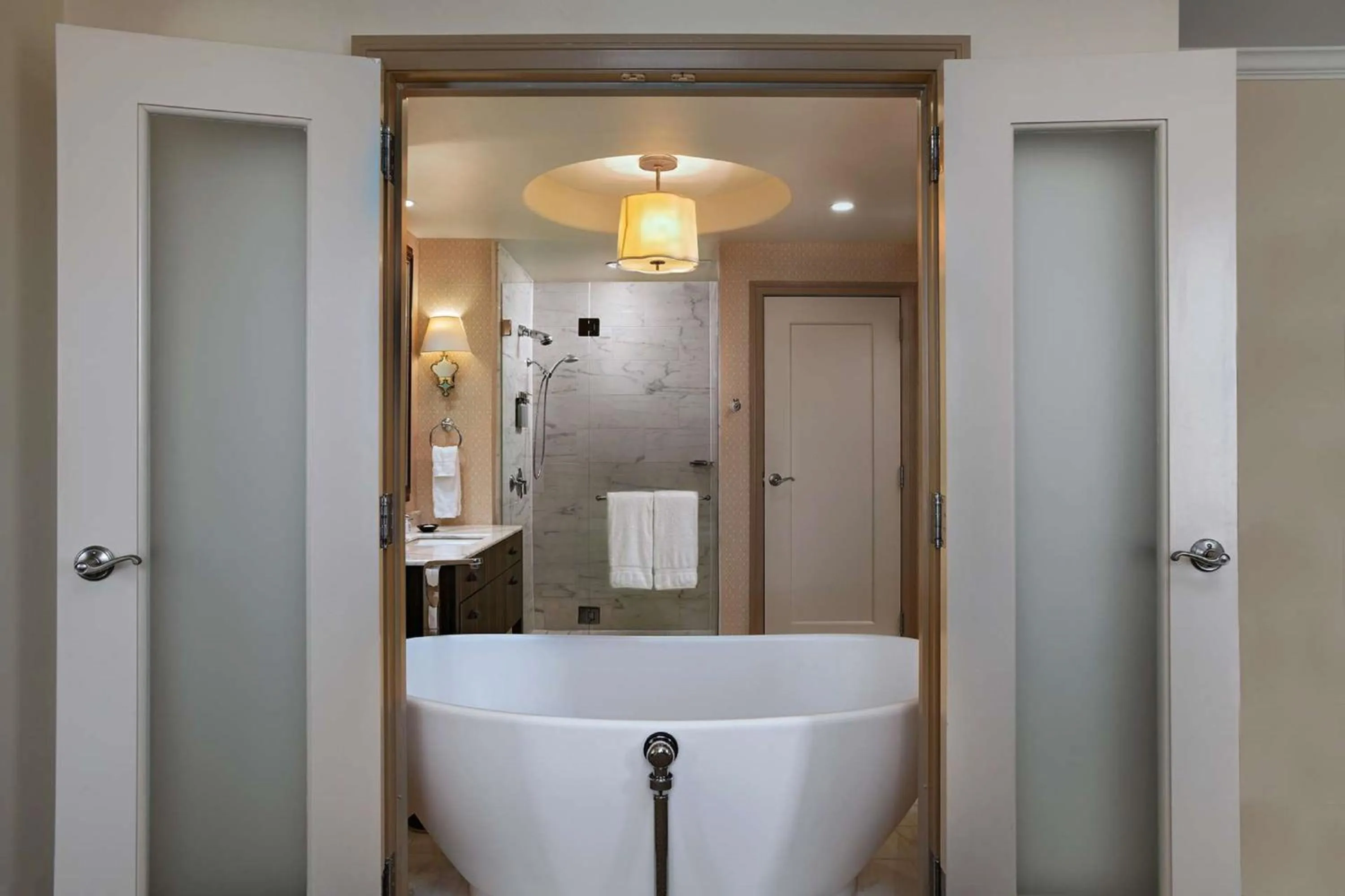 Bathroom in The Stephen F Austin Royal Sonesta Hotel