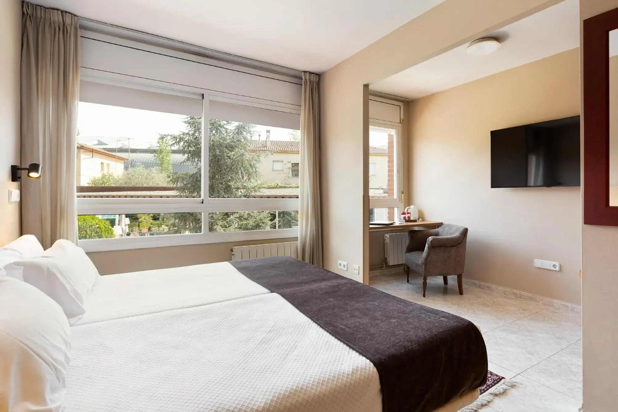 Bed in PARK SEDO Aparthotel Bed in PARK SEDO Aparthotel