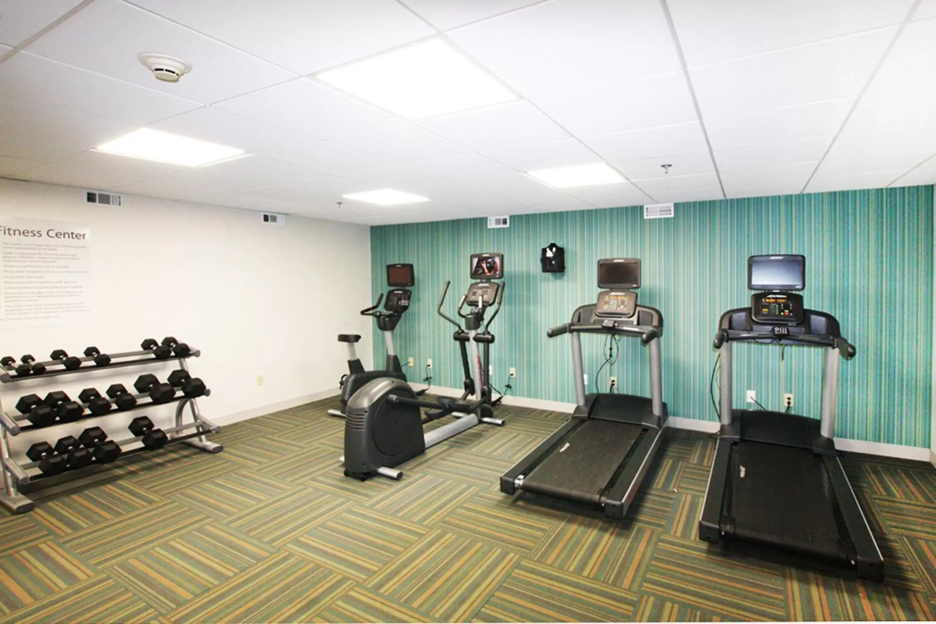 Fitness centre/facilities, Fitness Center/Facilities in Holiday Inn Express Branford-New Haven, an IHG Hotel