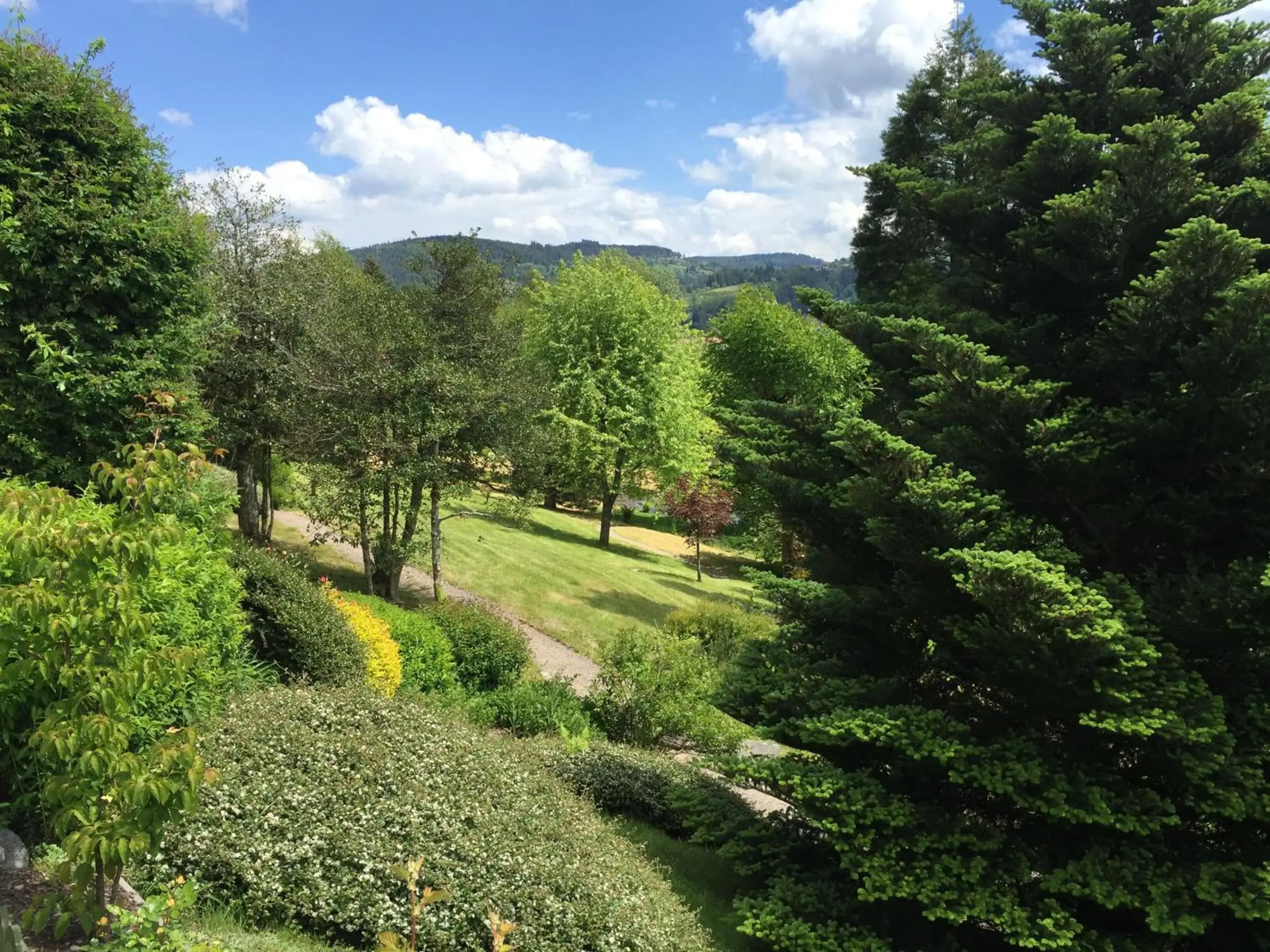 Garden in Le Manoir Au Lac