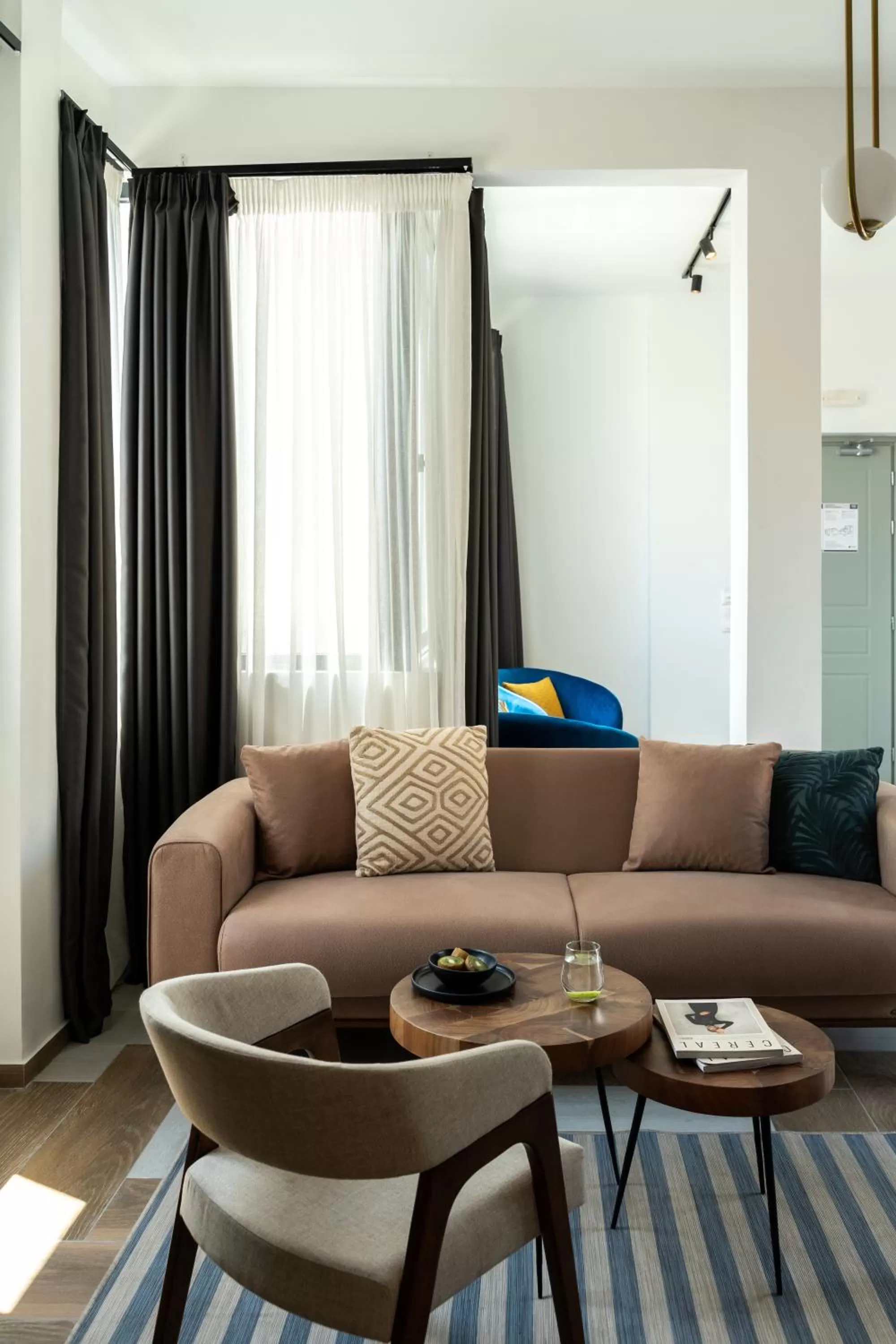 Seating area in Play Theatrou Athens a member of Brown Hotels