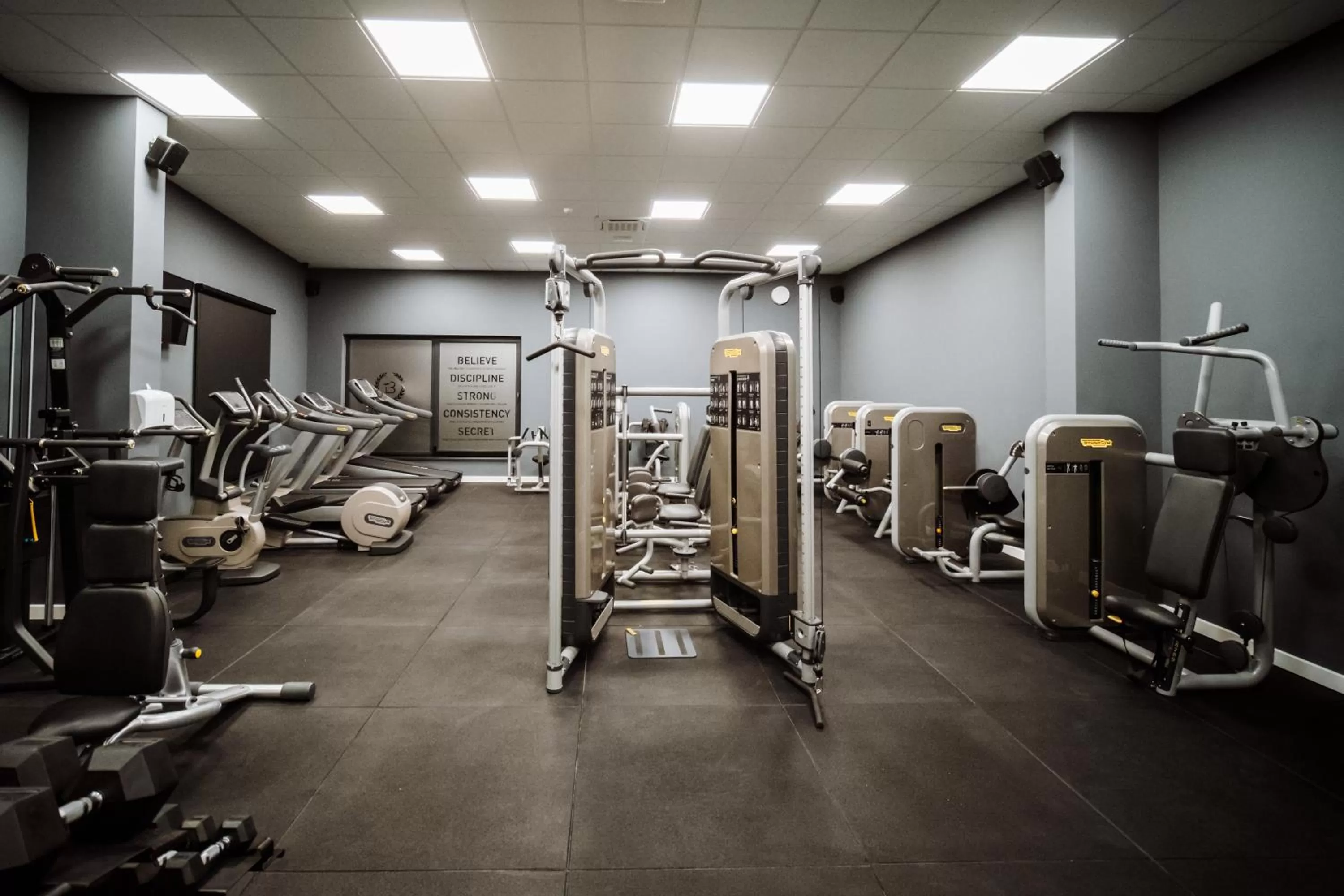 Fitness centre/facilities in Hotel Barcode Wellness & Spa