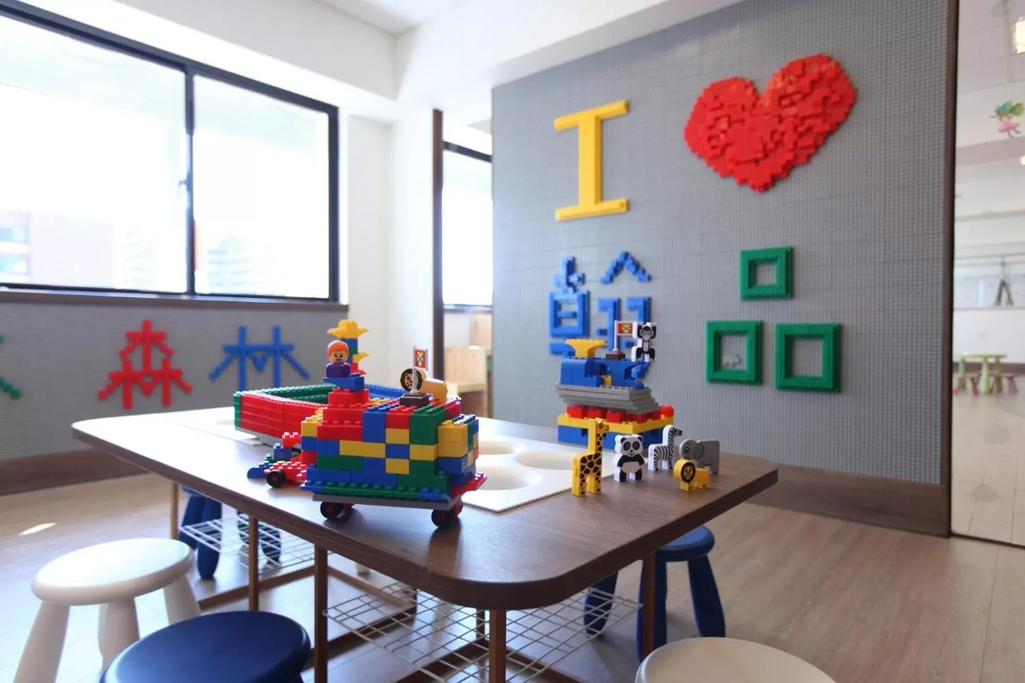 Children play ground in Chateau de Chine Hotel Hualien