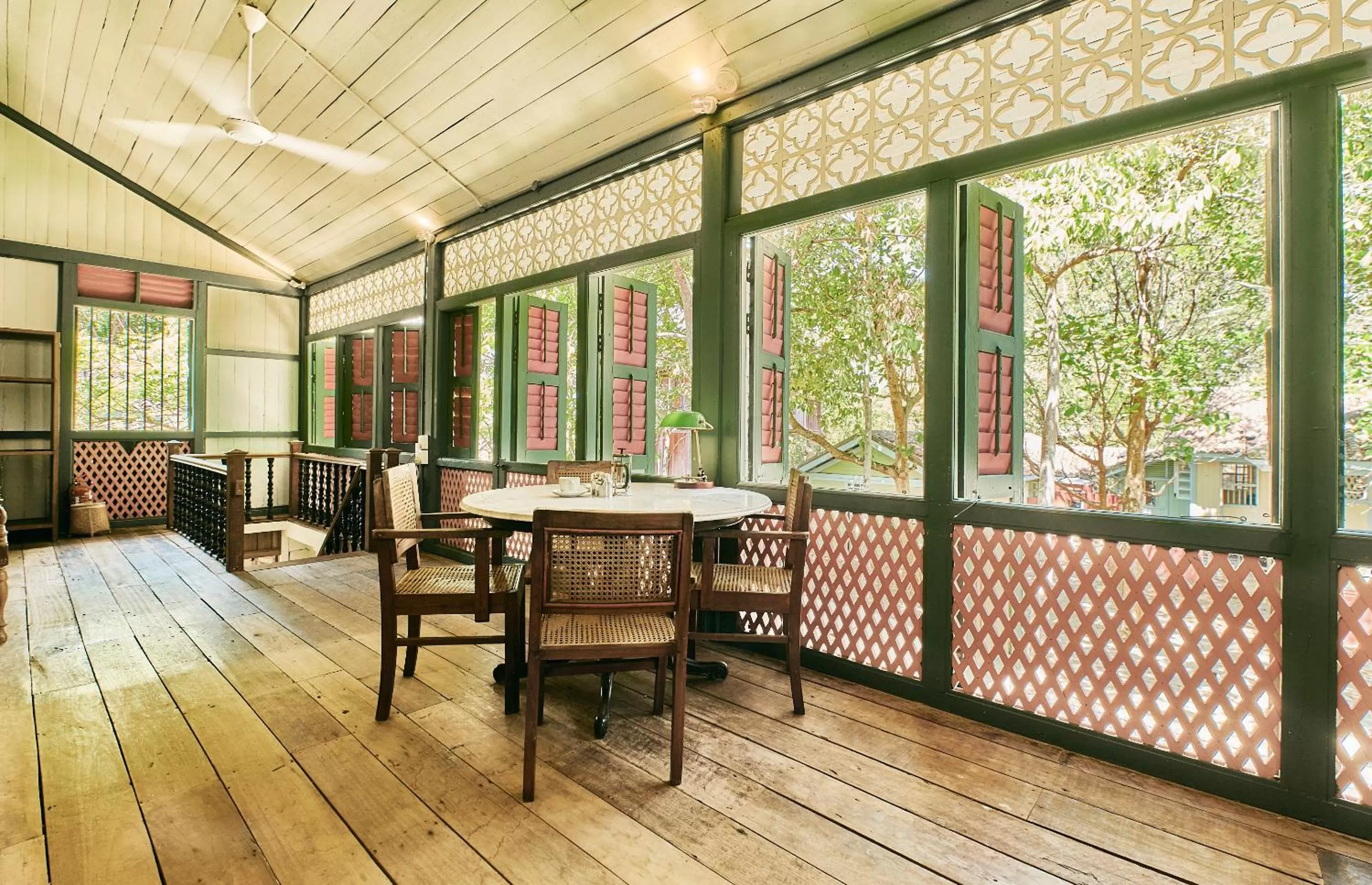 Living room in Temple Tree Resort