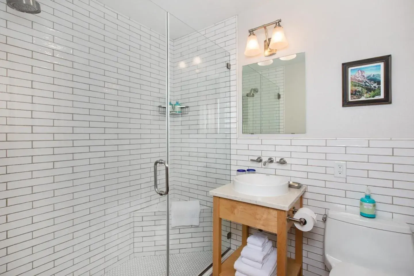 Bathroom in The Alpine House