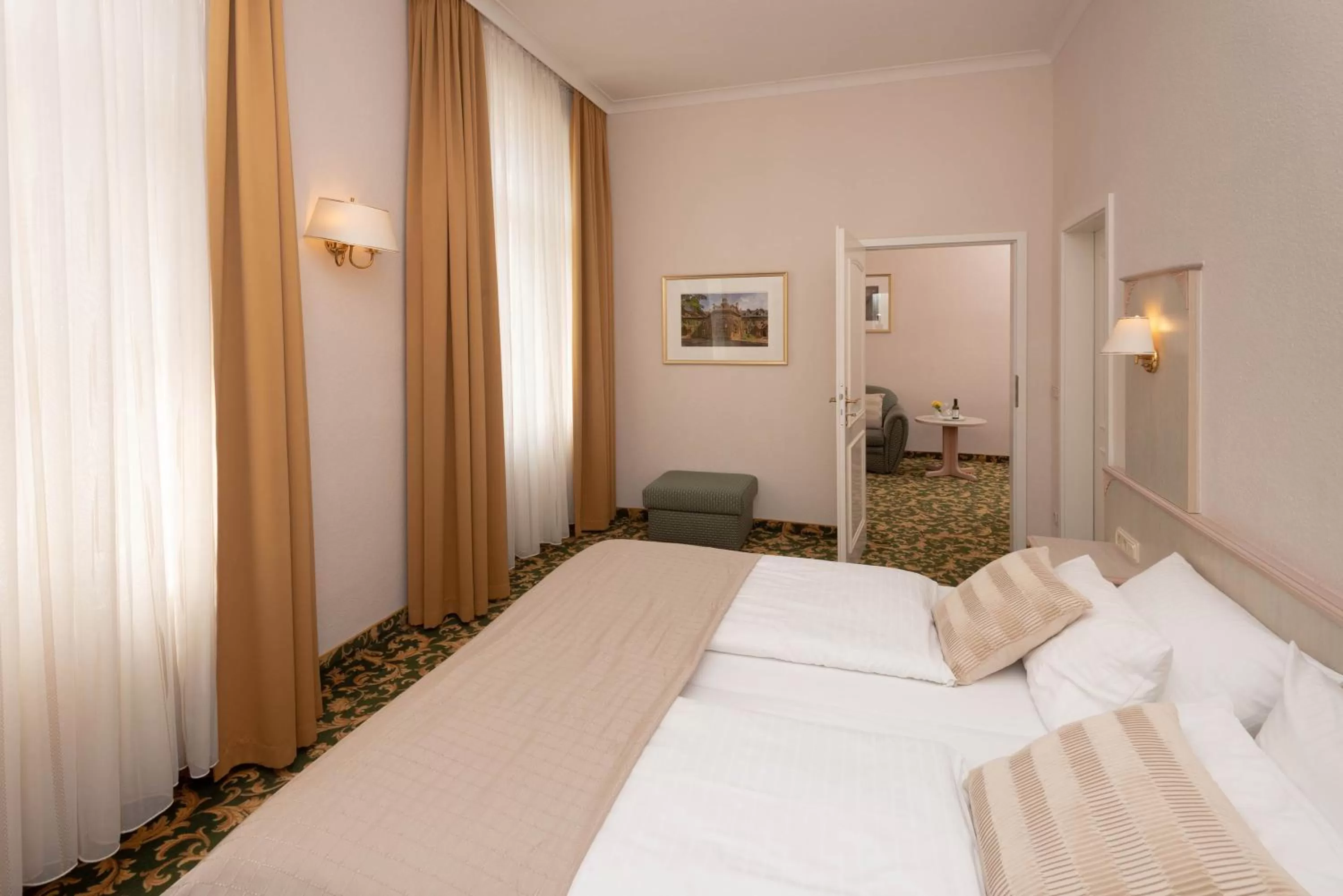 Bed in Villa Antonia