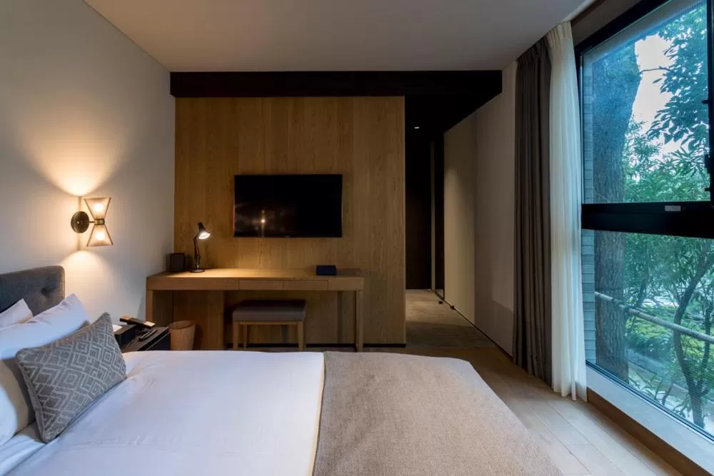 Bed in HOTEL CANATA KYOTO