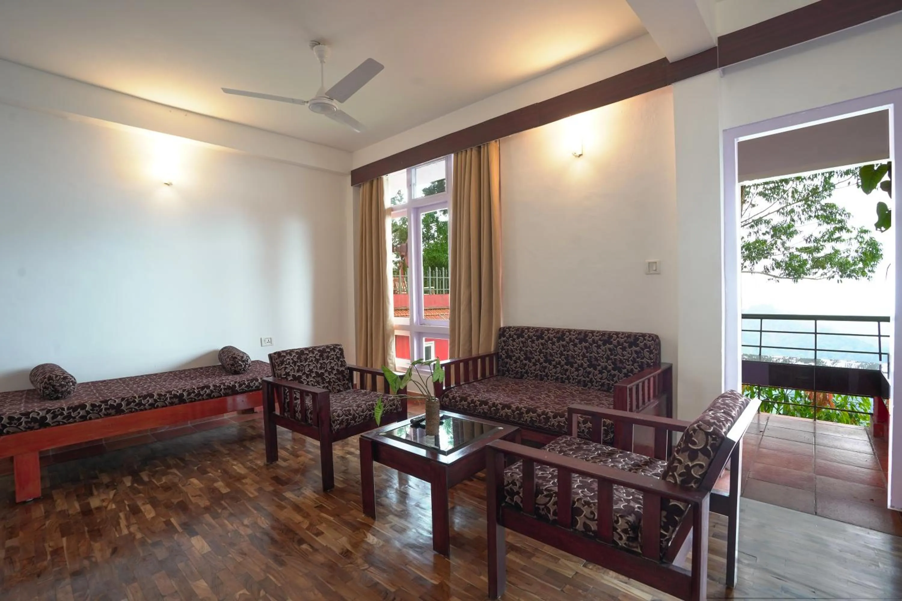 Living room in Tea Valley Resort, Munnar