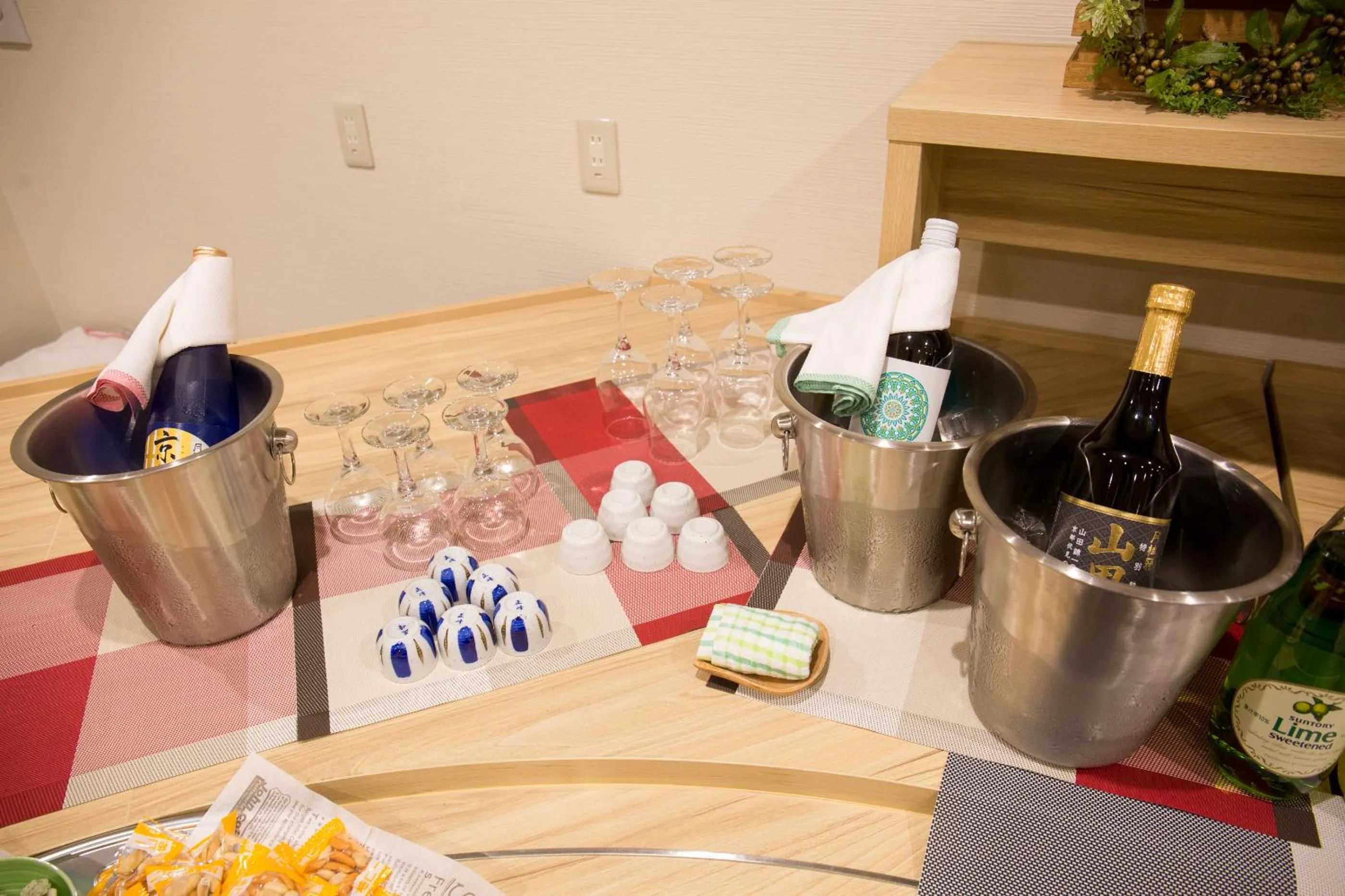 Buffet breakfast in Kyonoyado Kiyomizu Gojo Kuretakeso