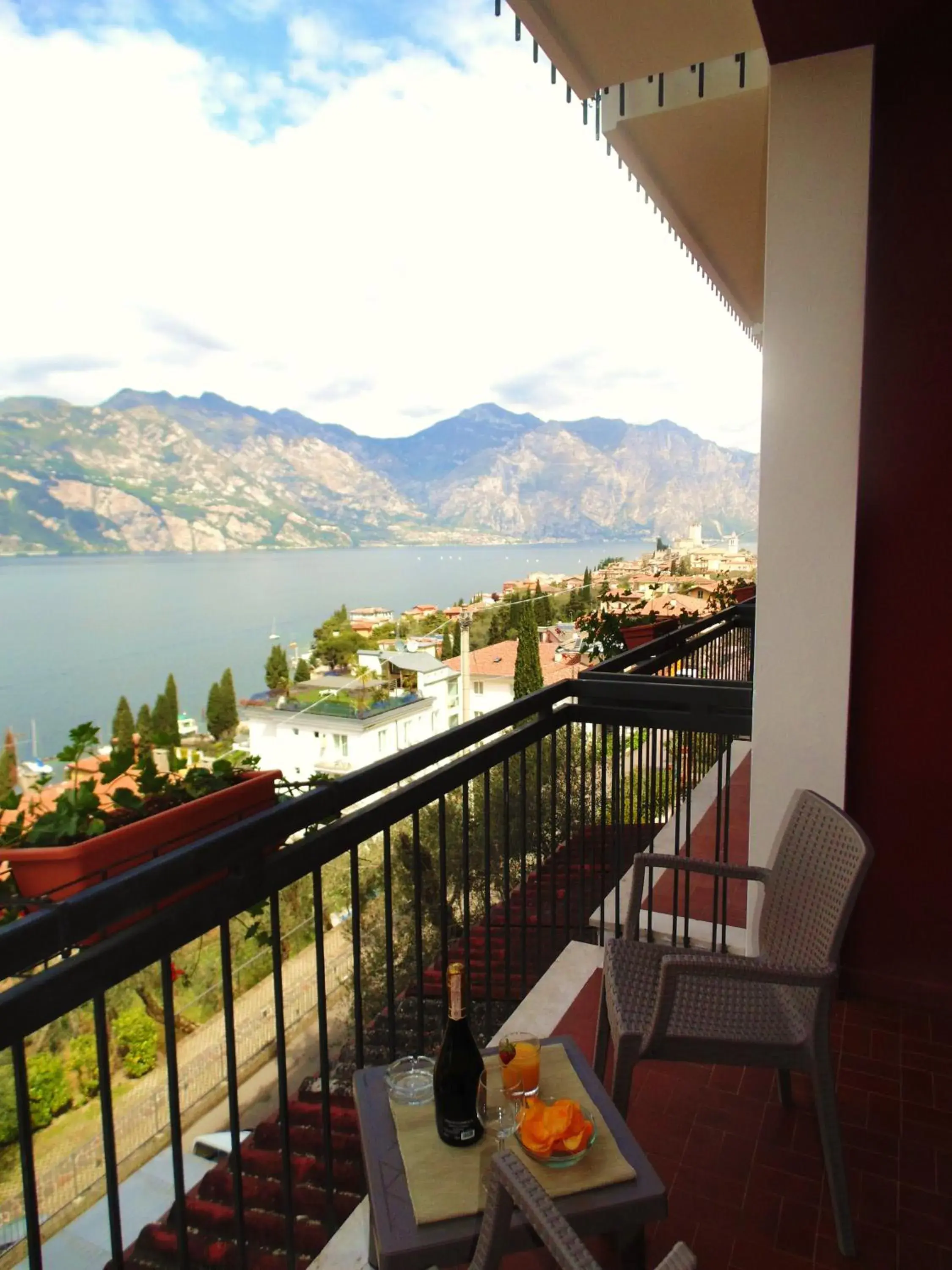 View (from property/room), Mountain View in Villa Emma Malcesine