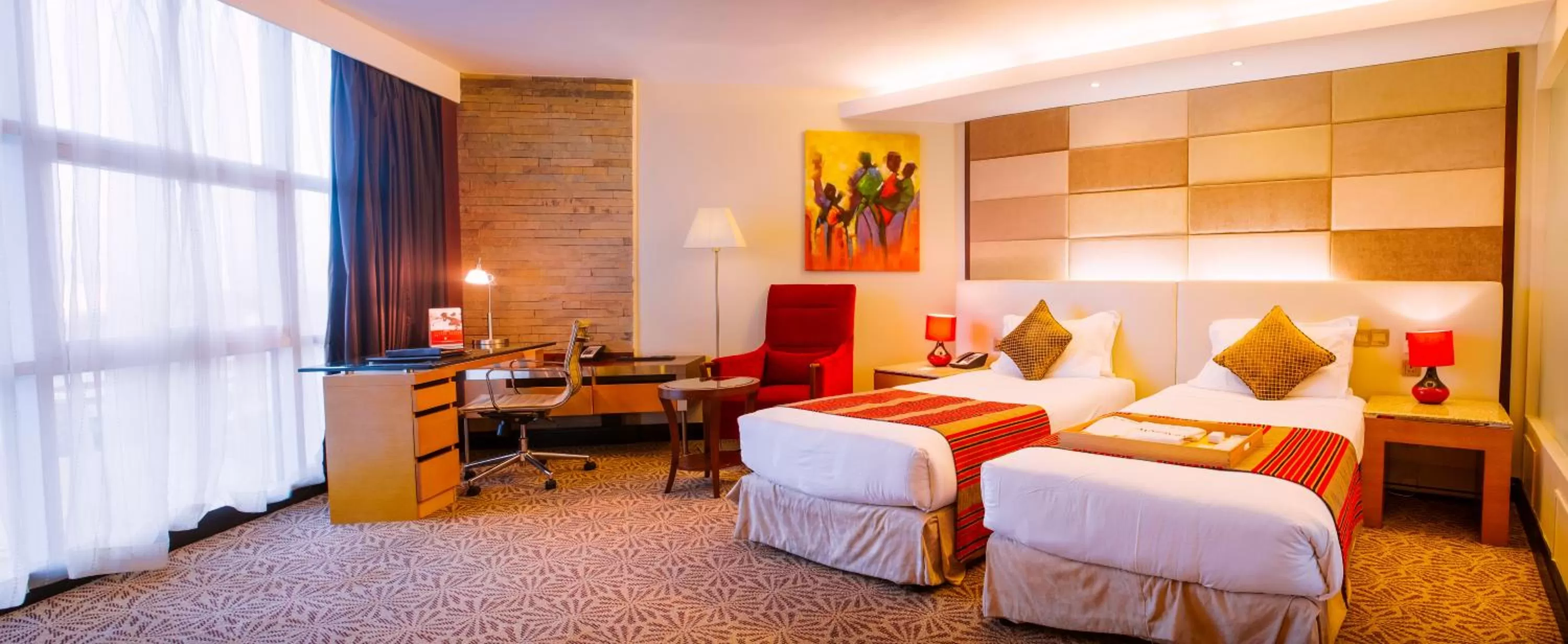 Bedroom, Bed in The Boma Nairobi