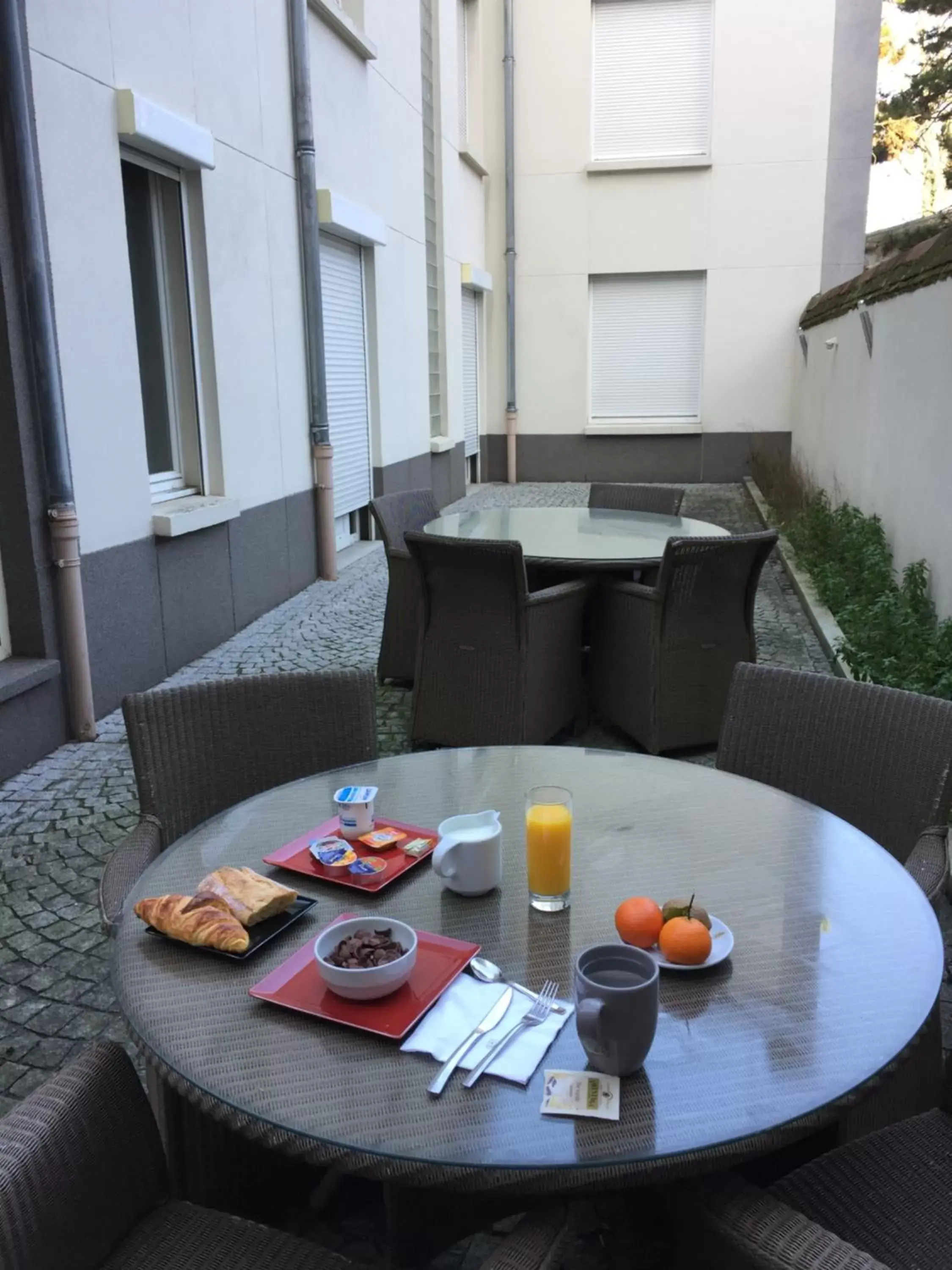 Balcony/Terrace in Hôtel Saint Martin