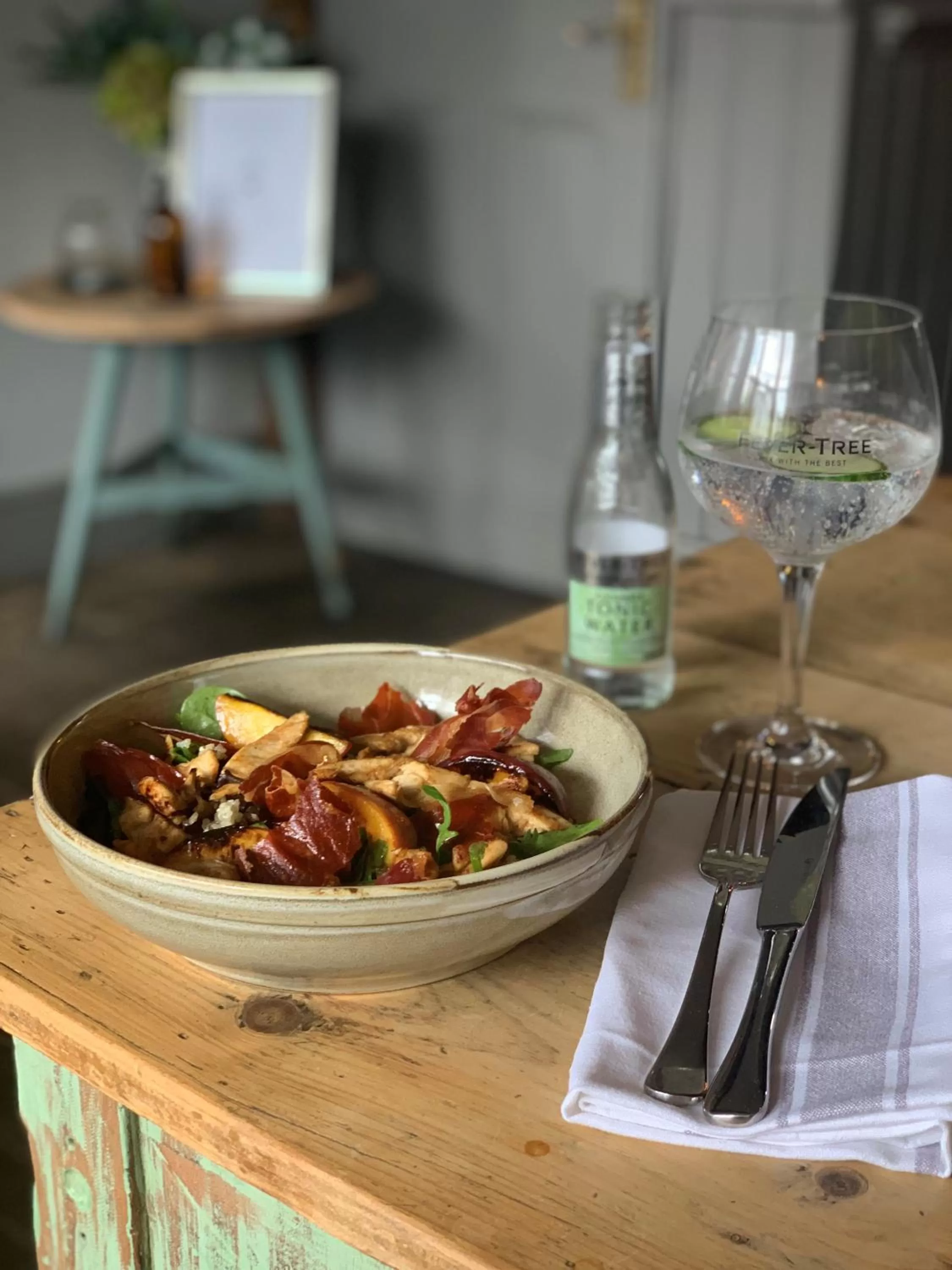 Food and drinks in The Black Swan Inn