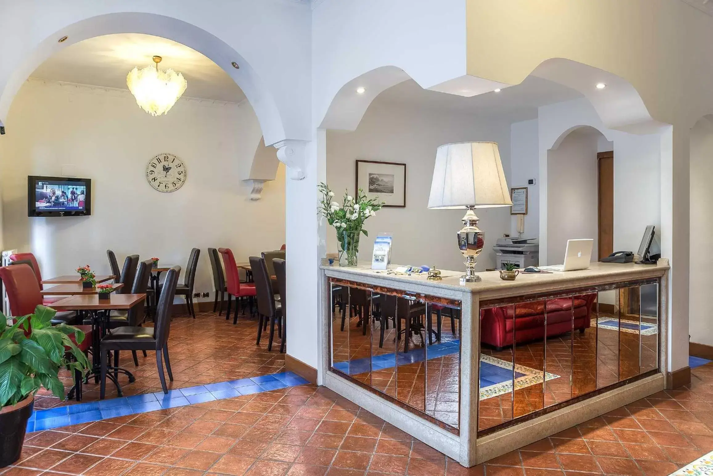 Lobby or reception, Restaurant/Places to Eat in Hotel Caracciolo