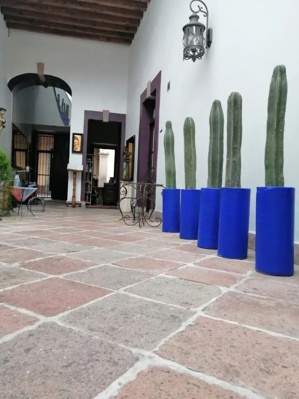 Patio in El Serafin Hotel Boutique