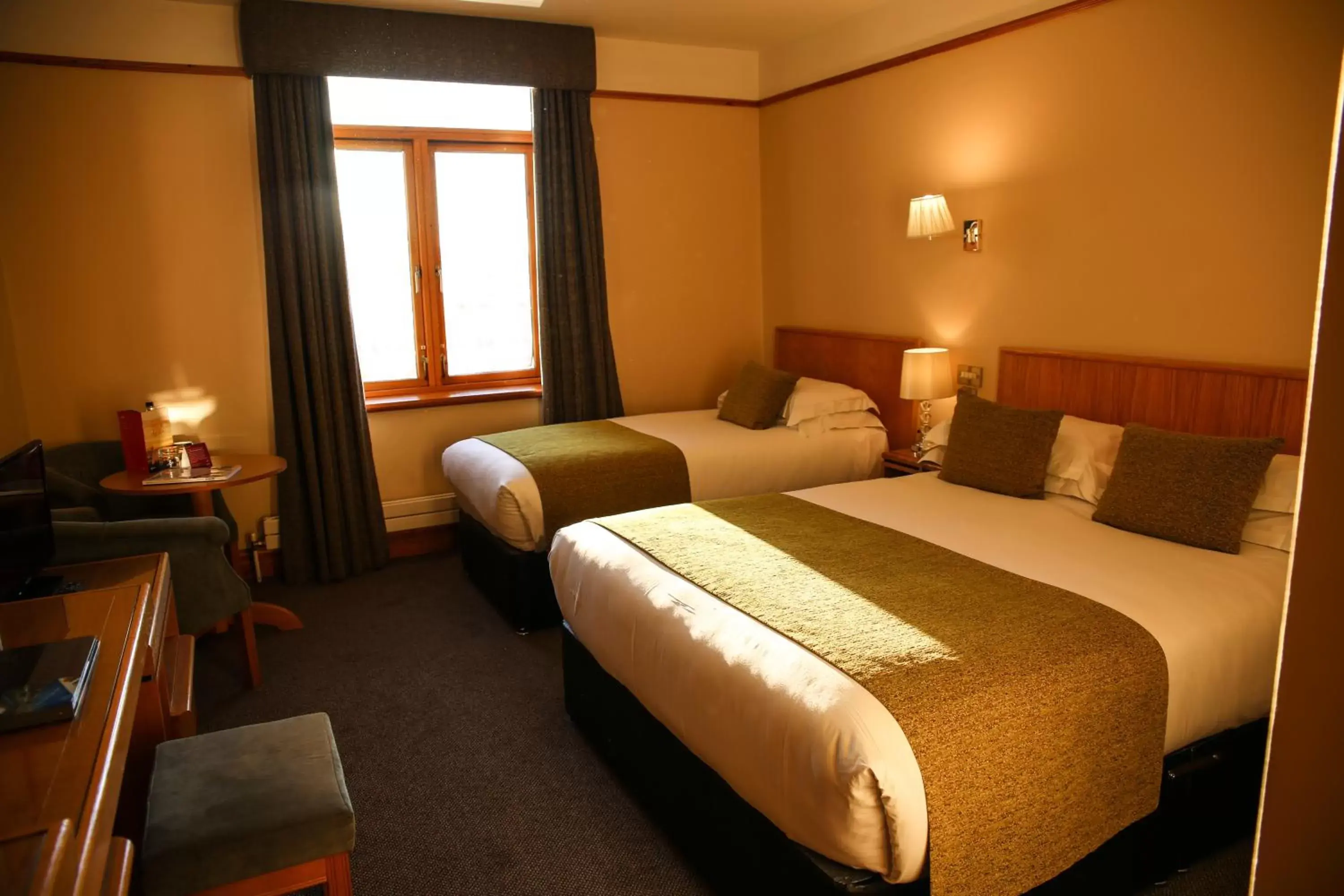 Bedroom in Tullamore Court Hotel