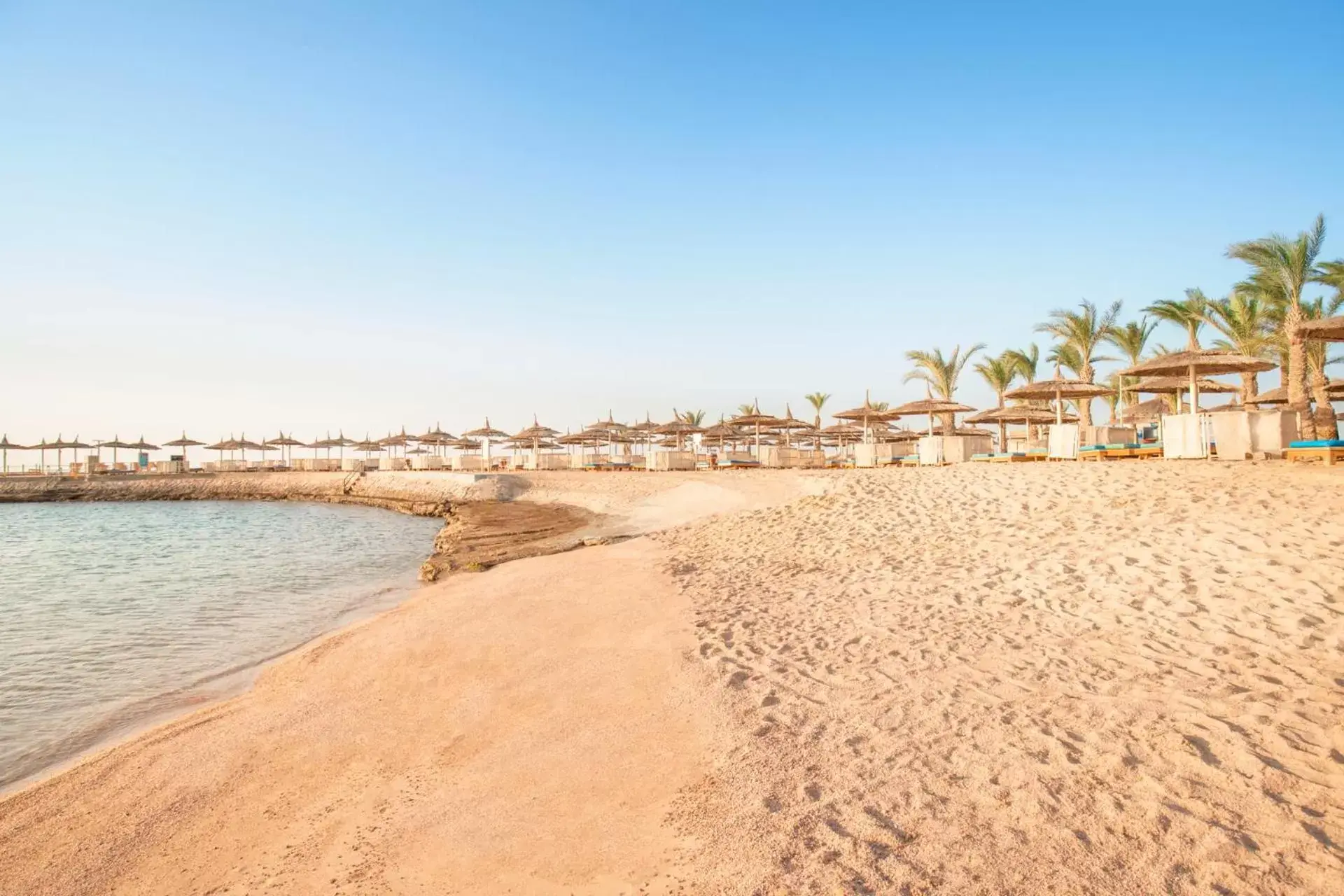 Beach in Pickalbatros Aqua Park Resort - Hurghada