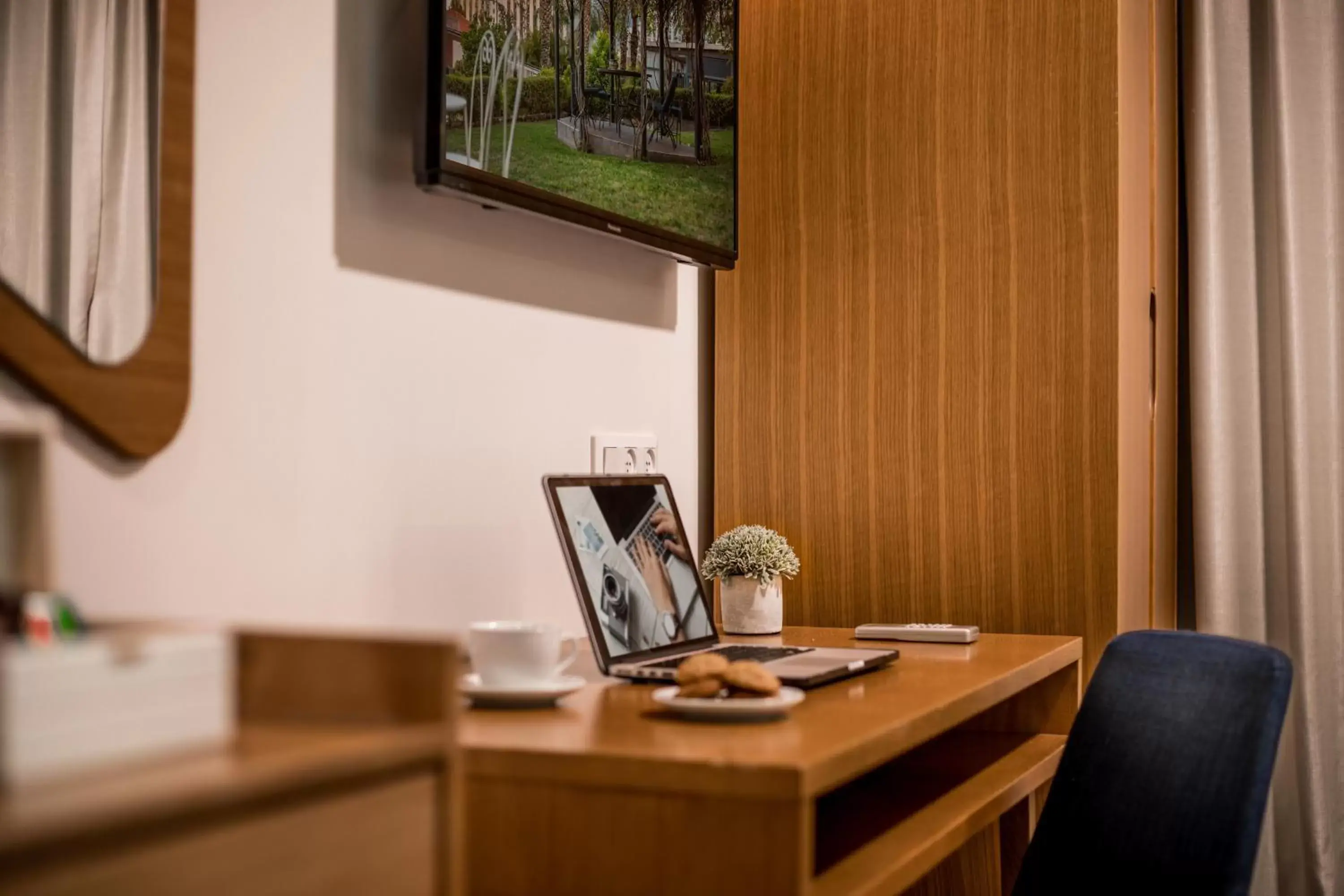 Decorative detail, TV/Entertainment Center in Embassy Hotel Tel Aviv