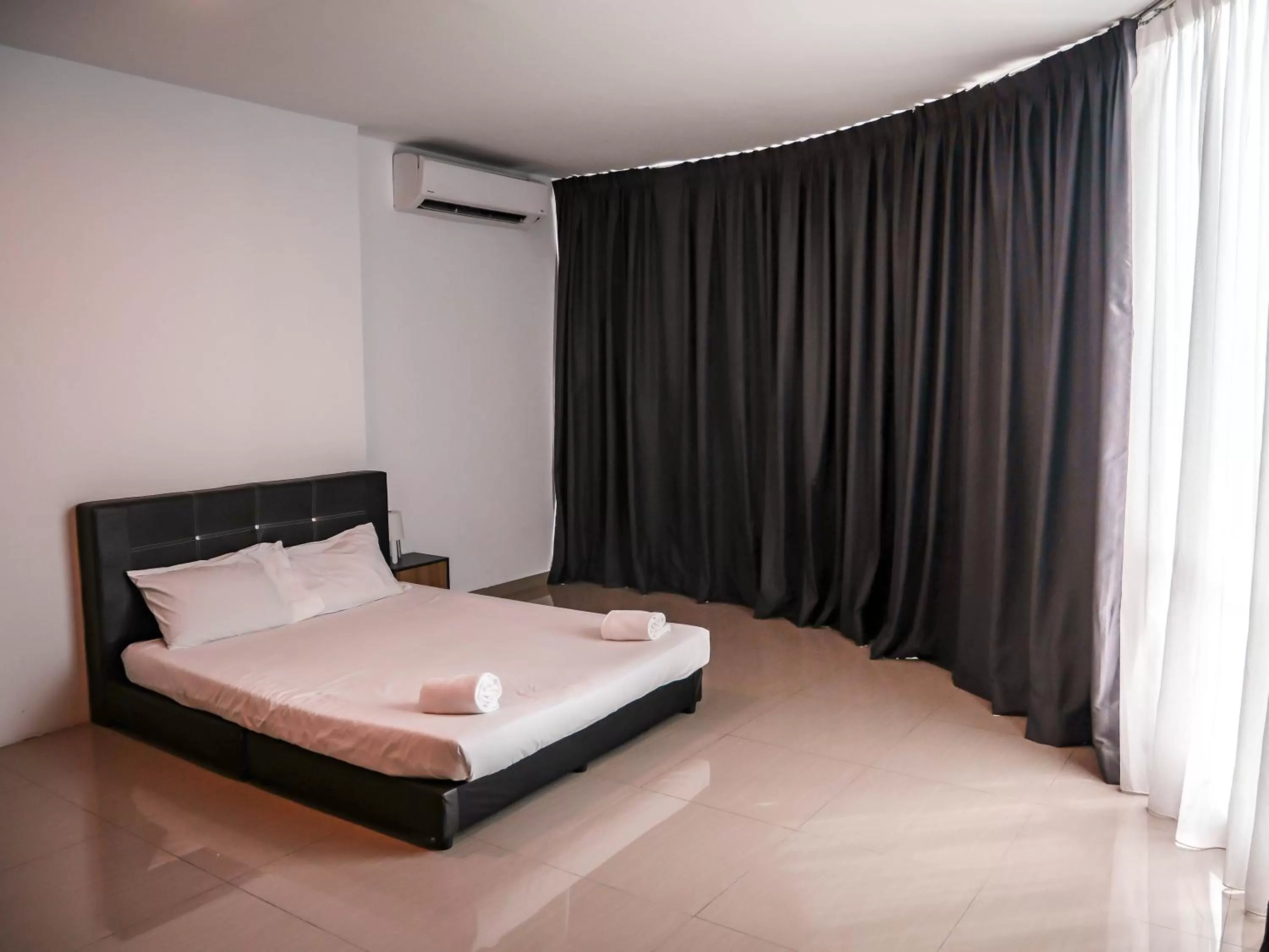 Bed in Bangi Perdana Hotel