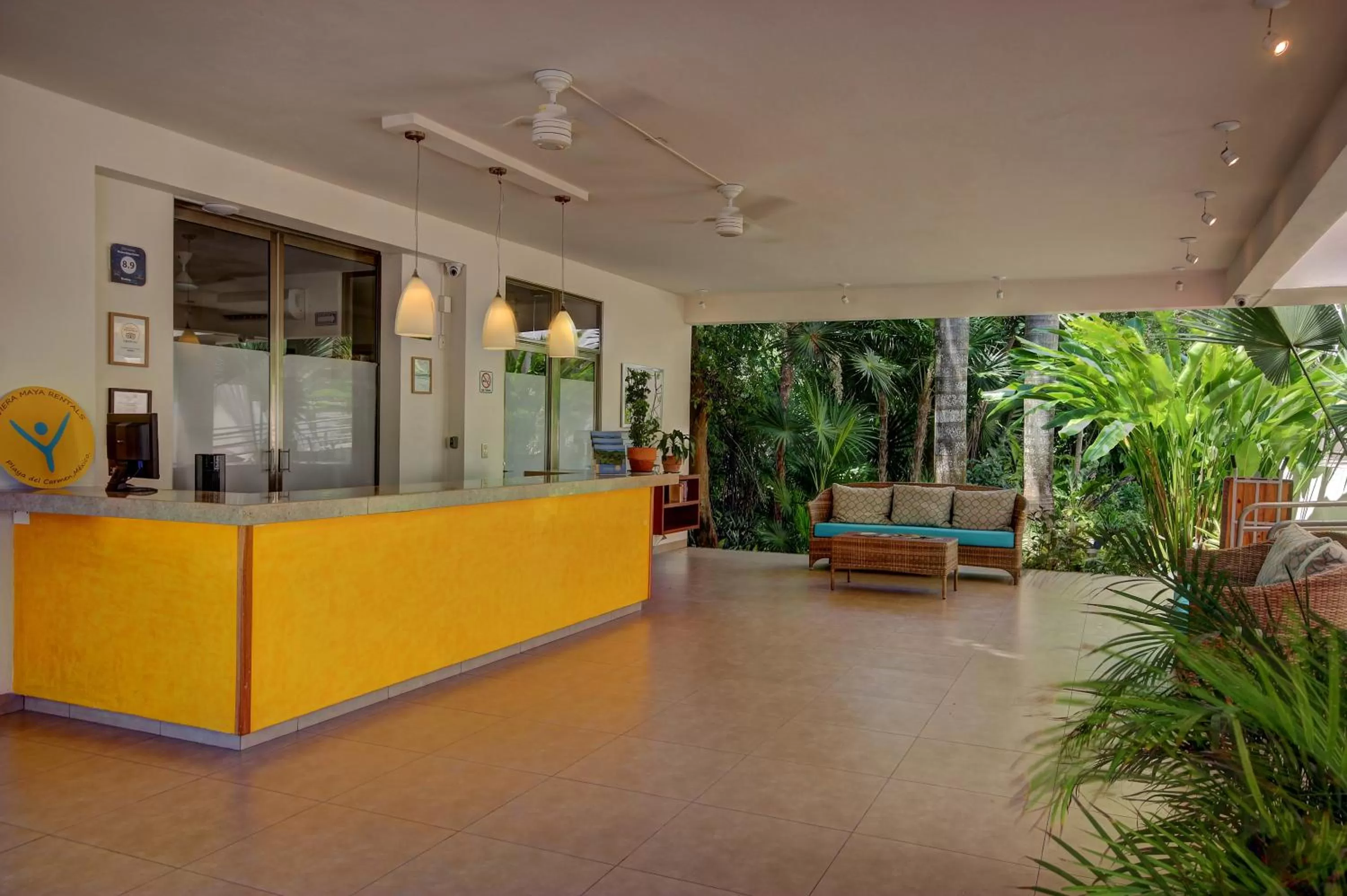 Lobby or reception in Riviera Maya Suites