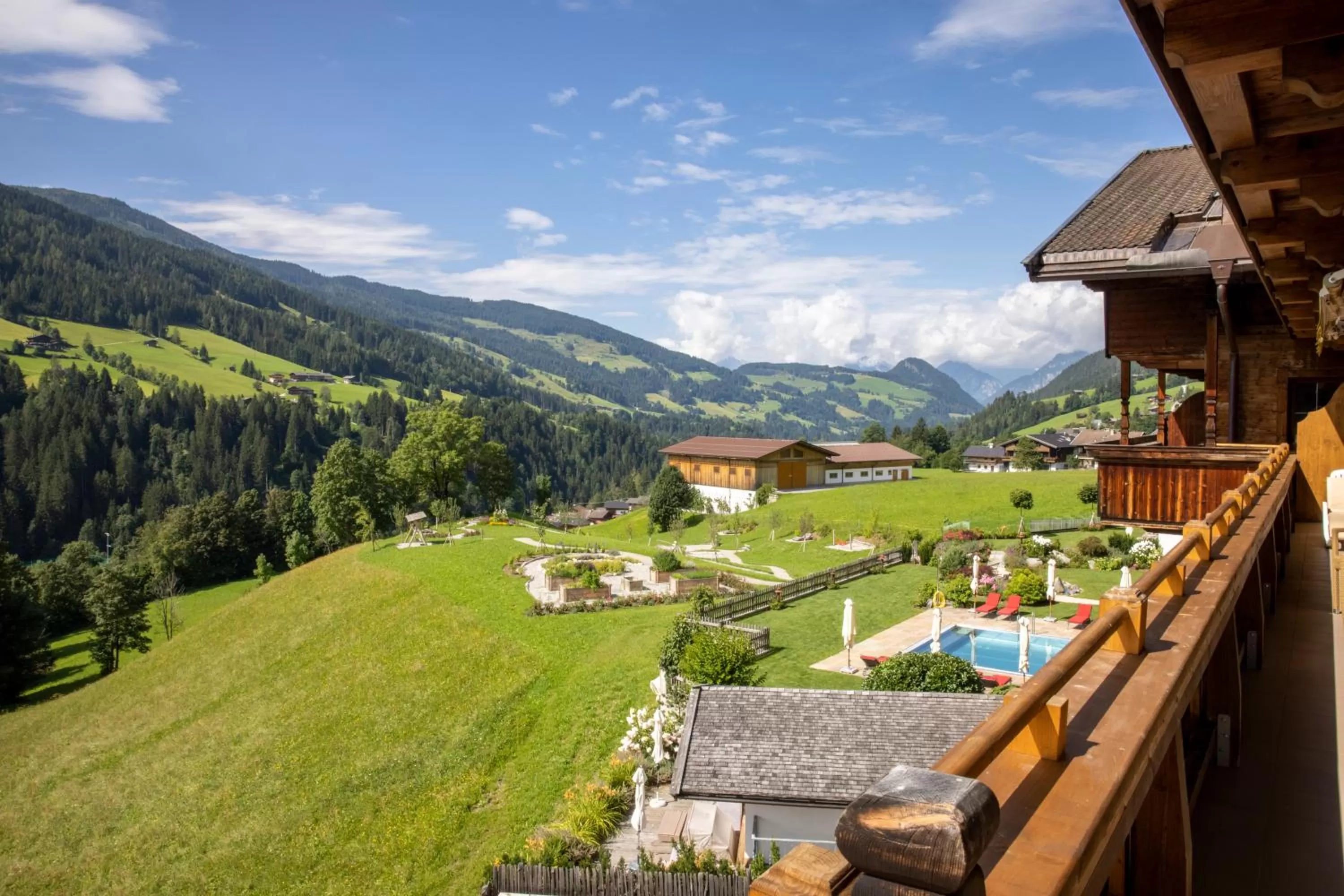 View (from property/room) in Natur & Spa Resort "Der Alpbacherhof" Superior