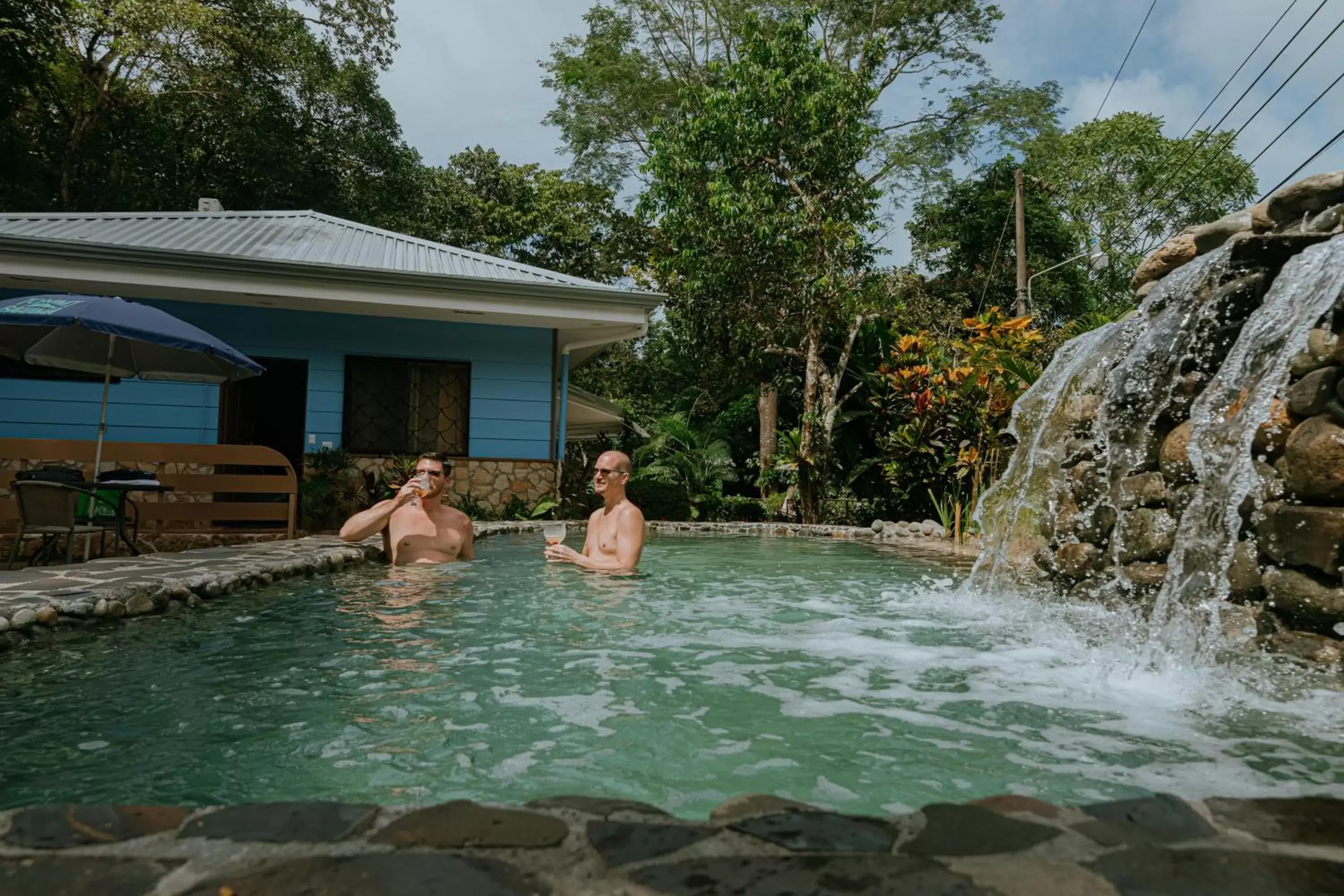 Swimming Pool in Oasis Diverse Adult Retreat