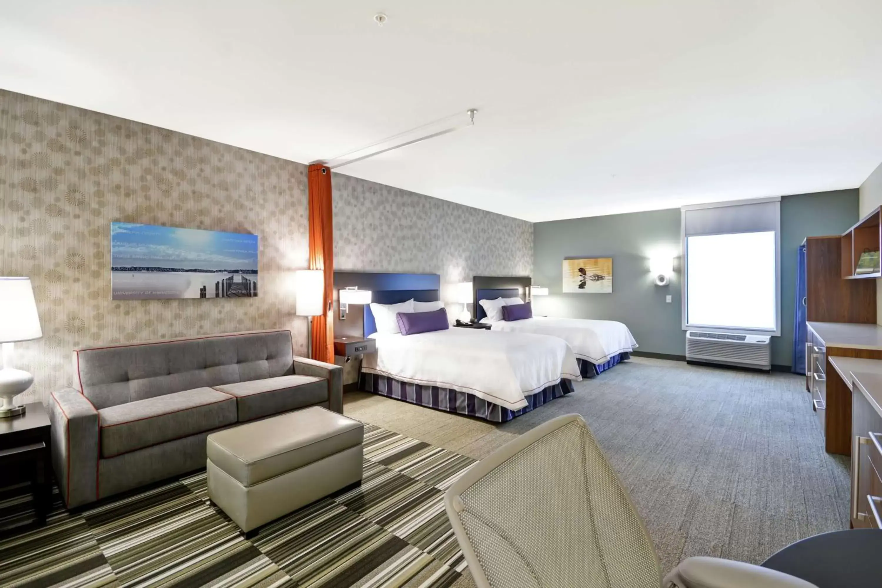 Bedroom in Home2 Suites By Hilton Minneapolis-Eden Prairie