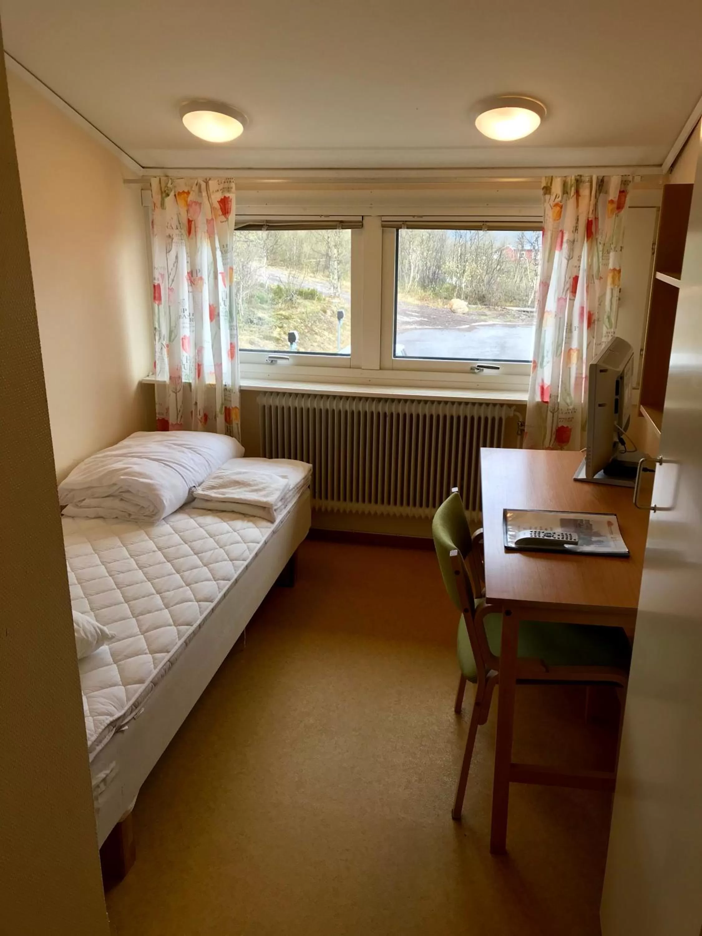 Bed in STF Malmfältens Folkhögskola