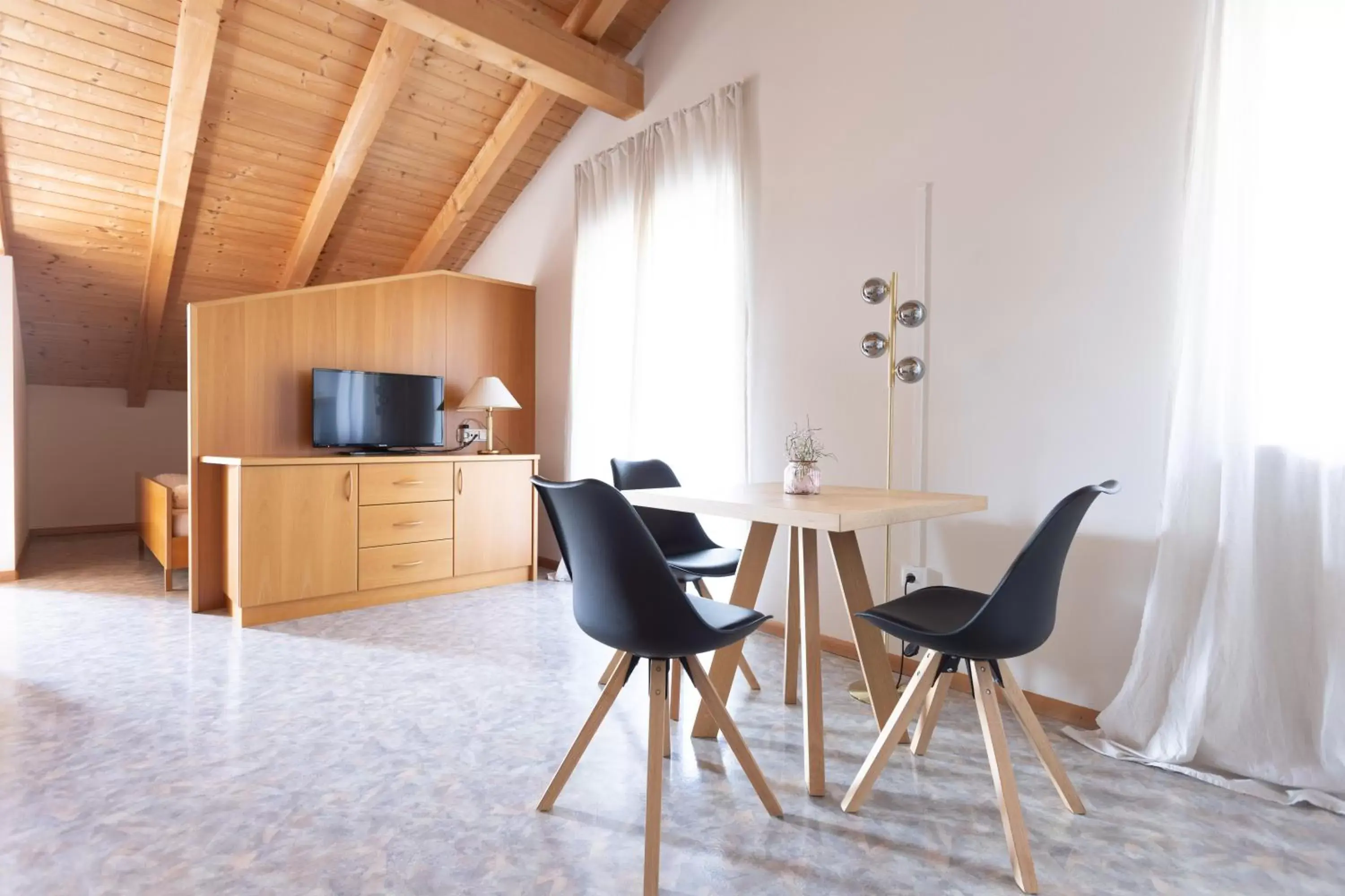 Living room, Dining Area in Residence Margreth