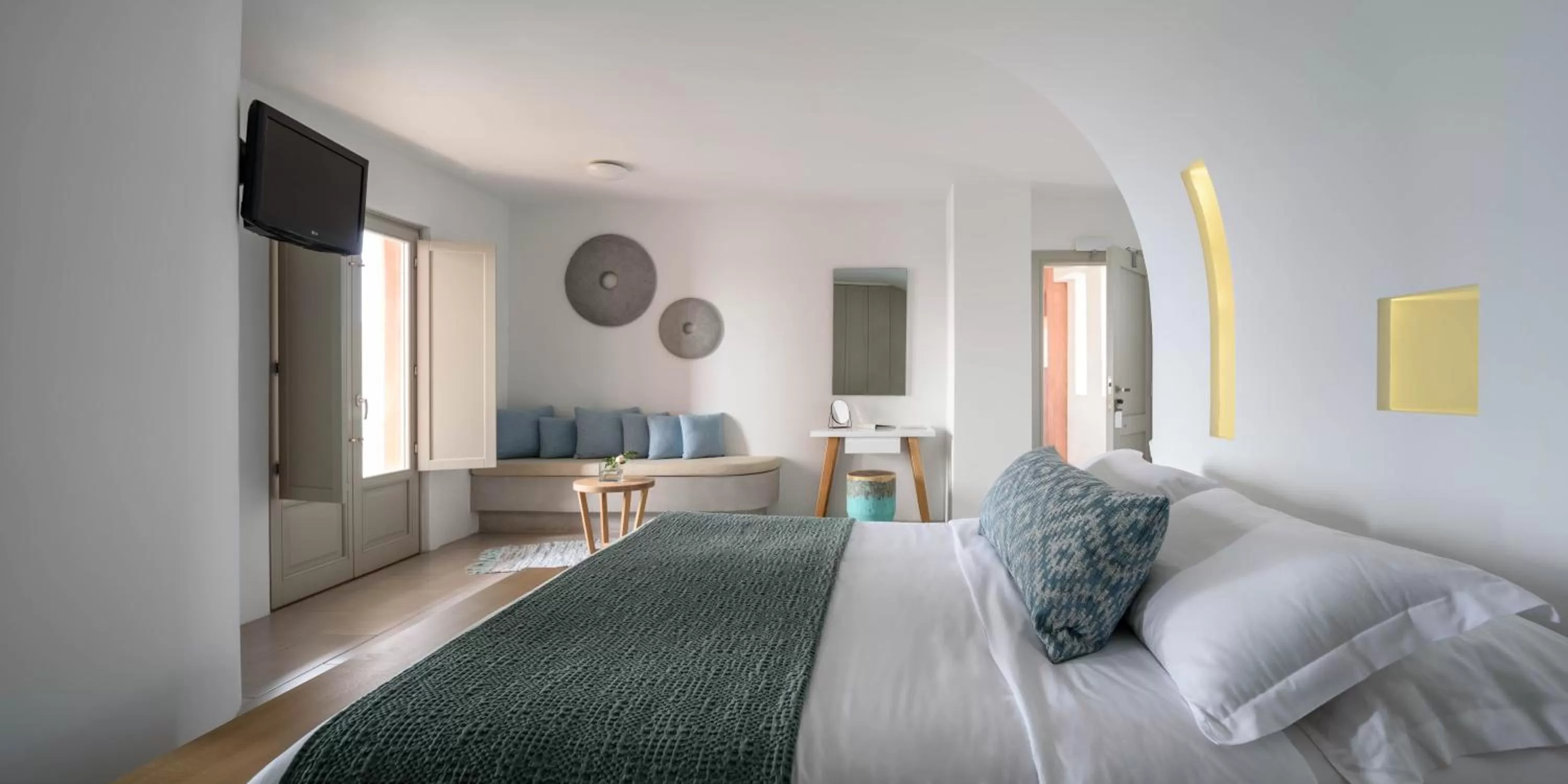 Bed in Panorama Boutique Hotel