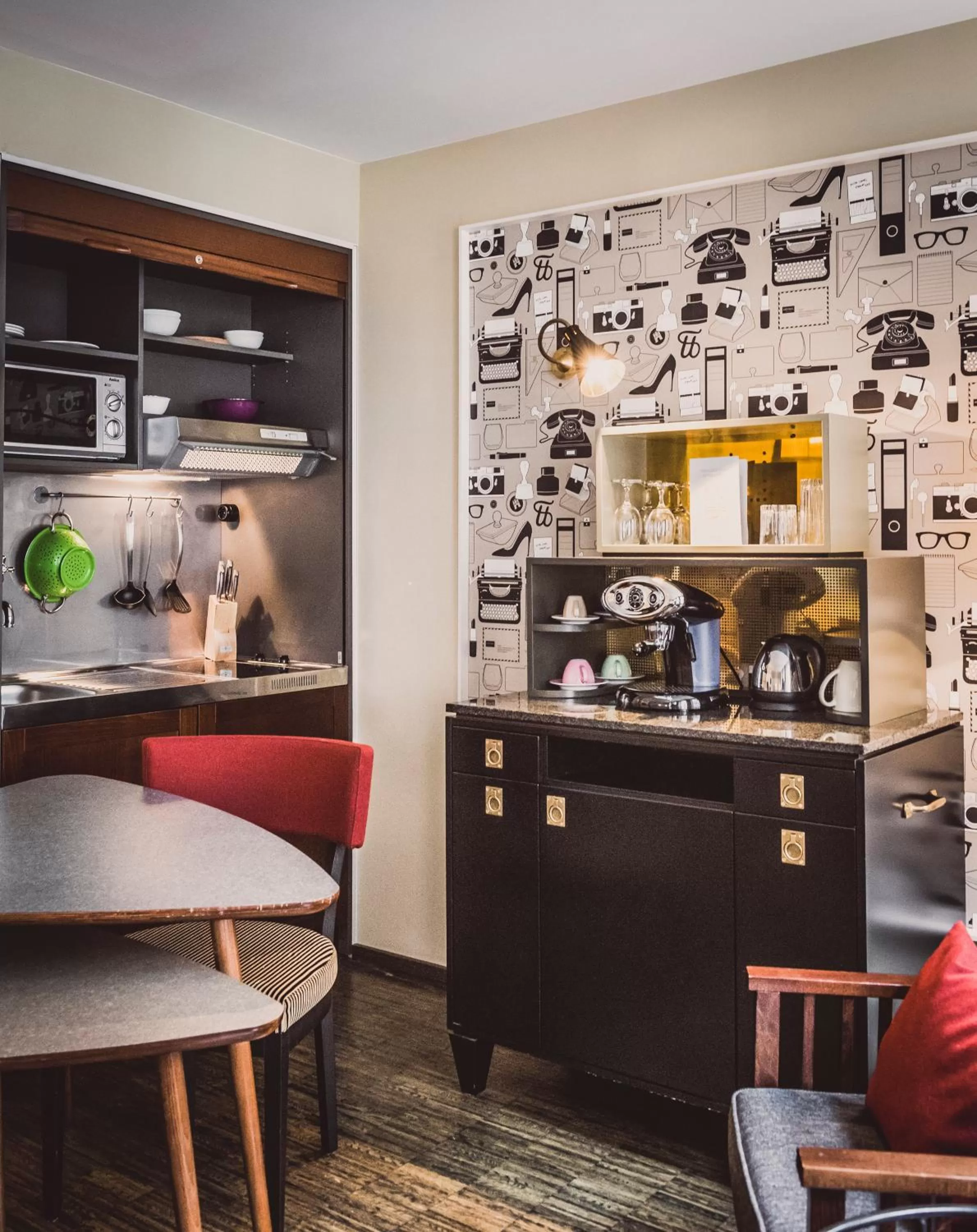 Decorative detail in Henri Hotel Hamburg Downtown