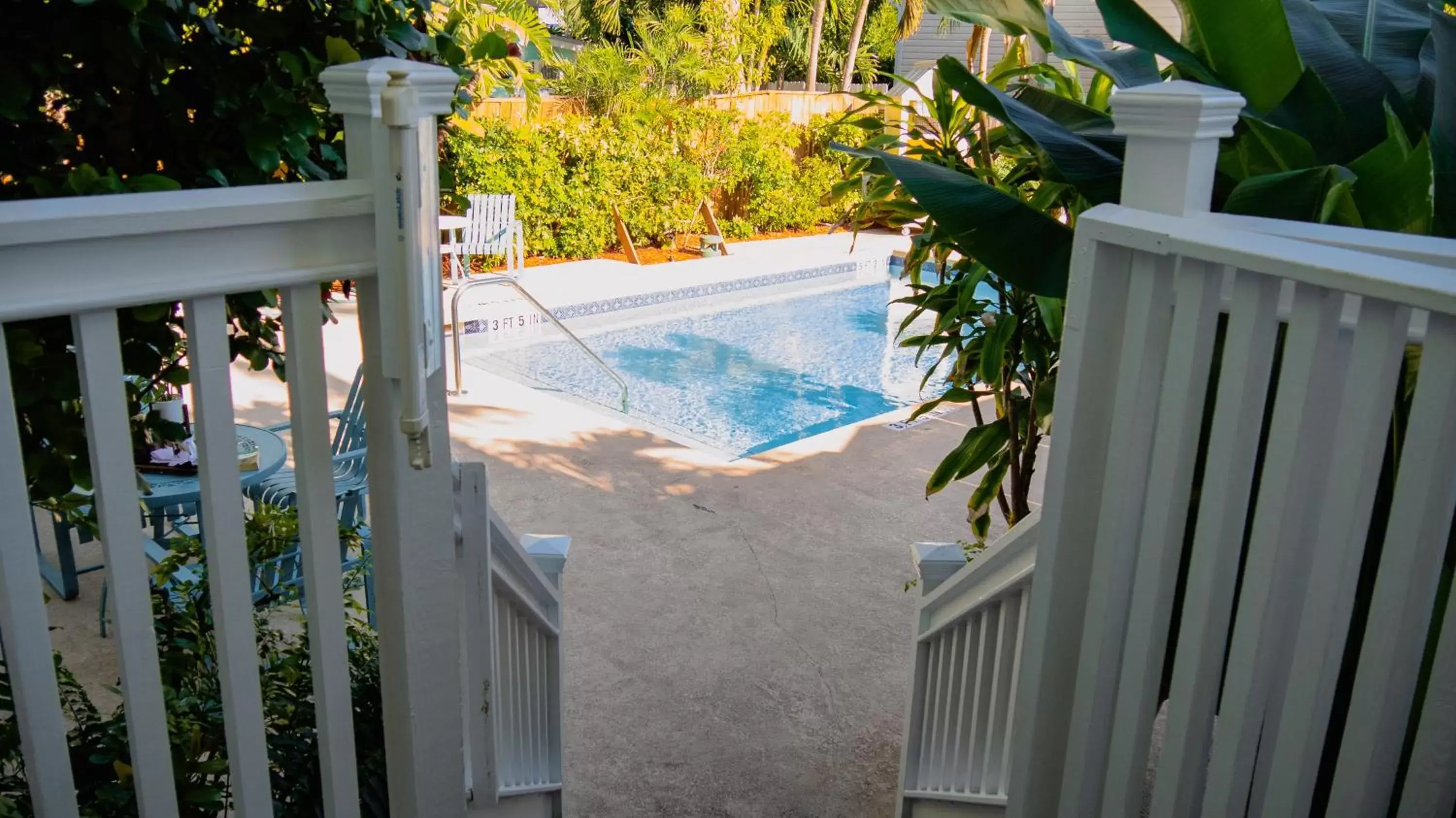 Pool View in La Pensione Inn - Adult Exclusive