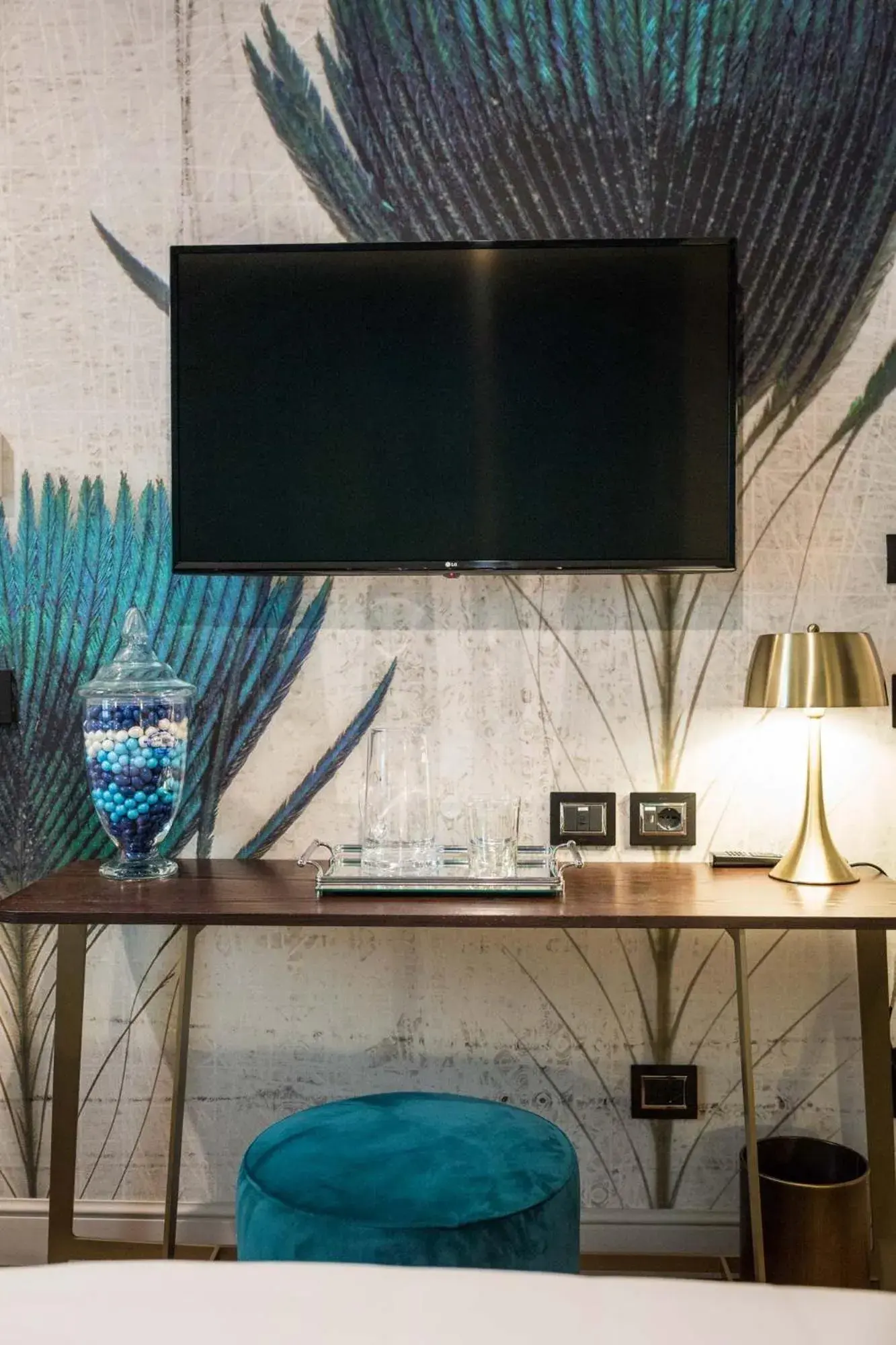 Decorative detail, TV/Entertainment Center in Palazzo 42 - Boutique Hotel & Suites