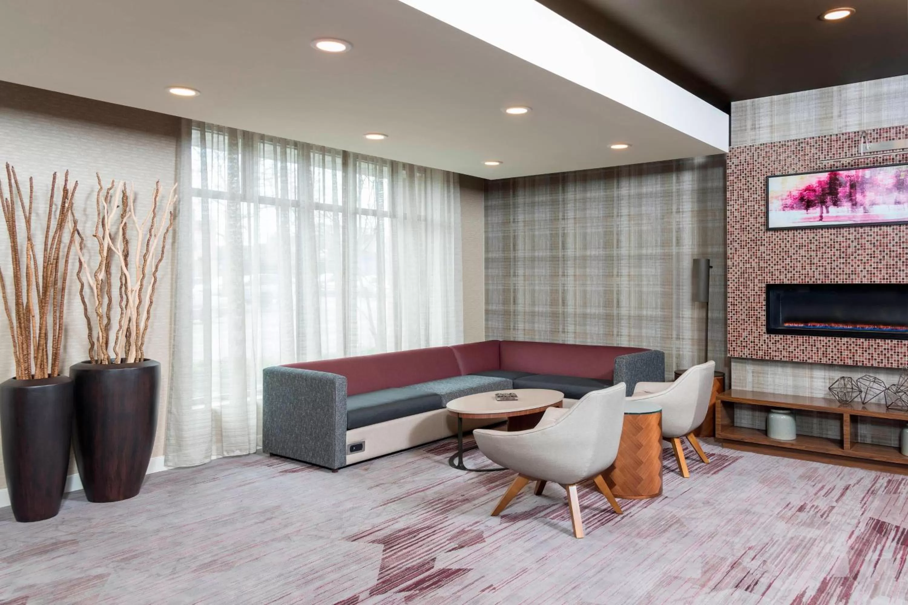 Lobby or reception in Courtyard Louisville Downtown