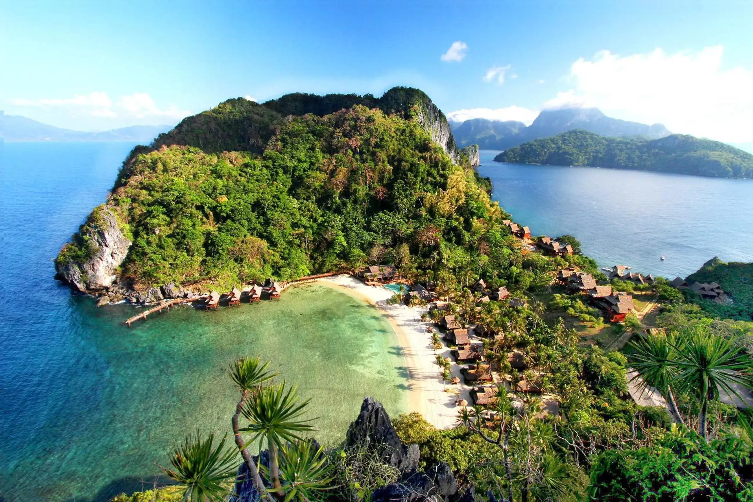 Bird's eye view in Cauayan Island Resort and Spa Bird's eye view in Cauayan Island Resort and Spa