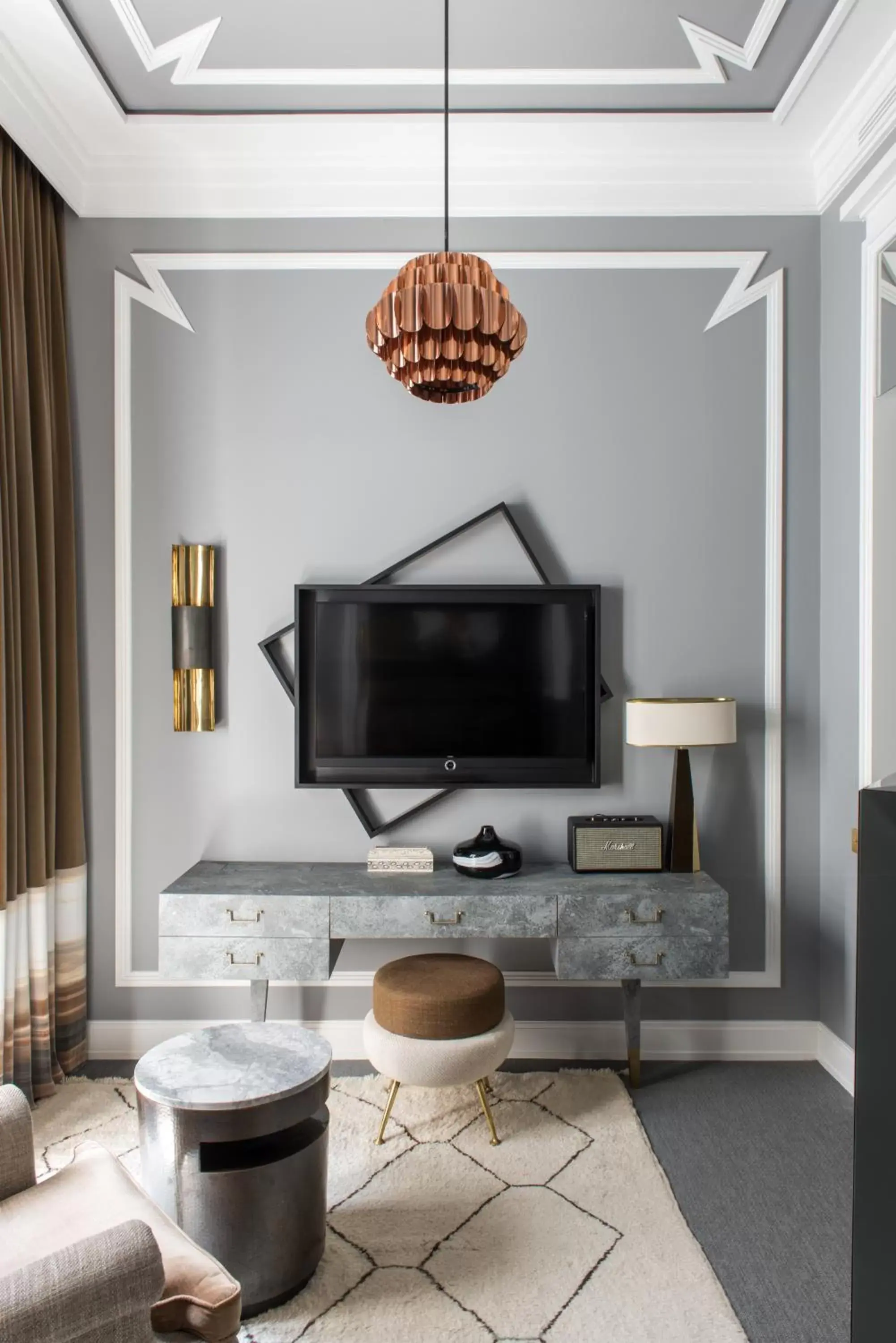 Living room in Nolinski Paris - Evok Collection Living room in Nolinski Paris - Evok Collection