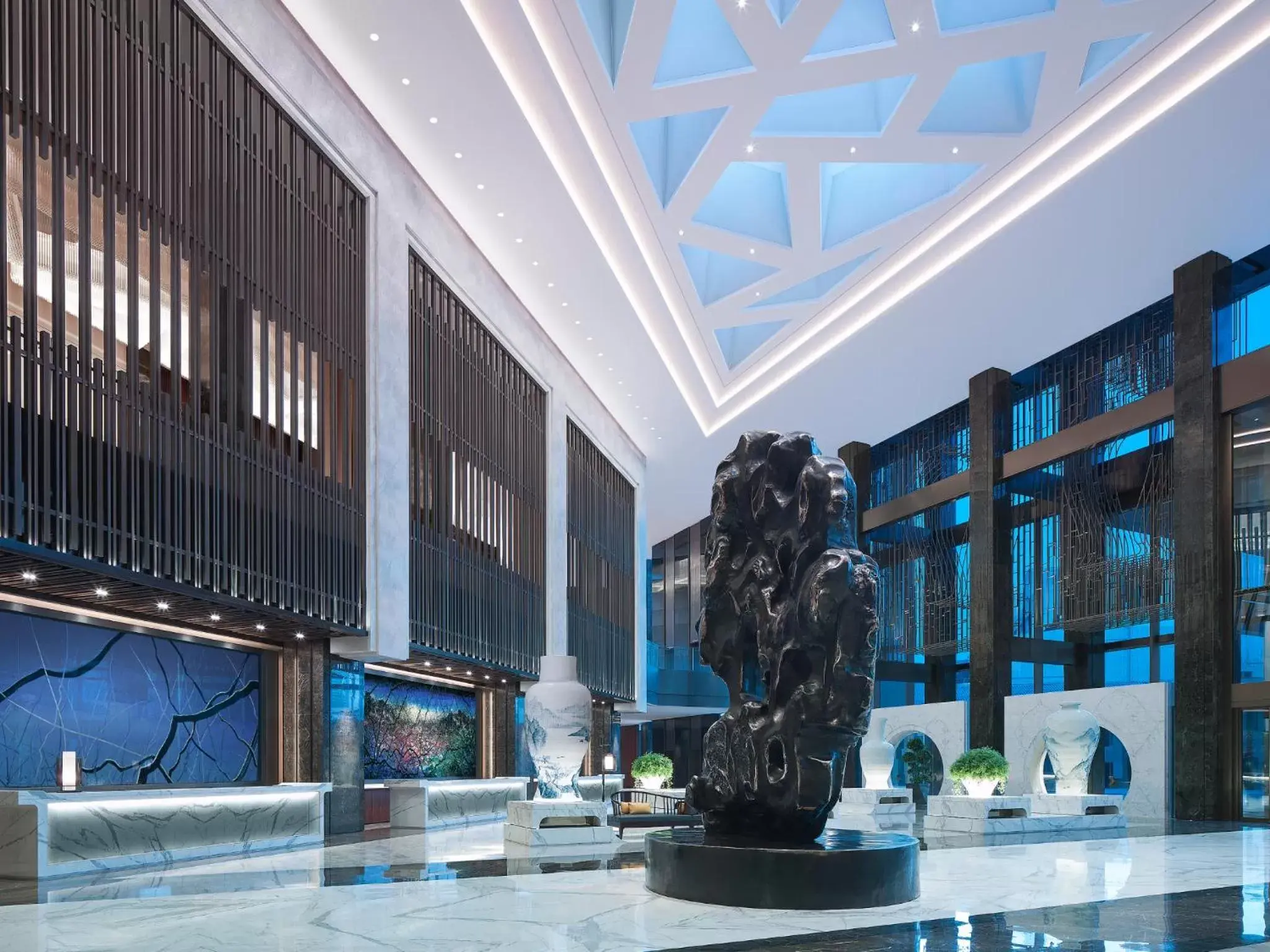 Lobby or reception, Lounge/Bar in NUO Hotel Beijing