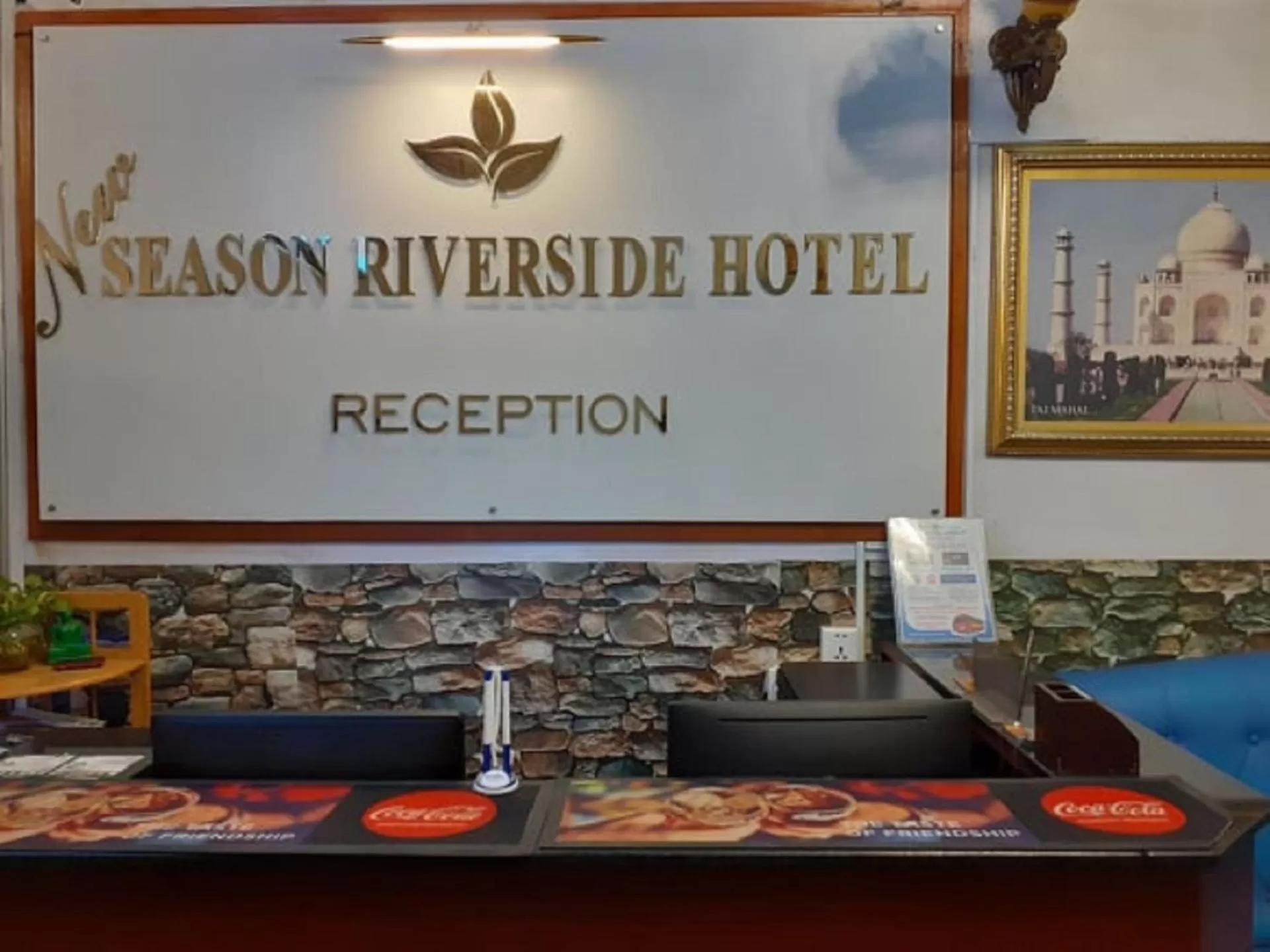 Lobby or reception in New Season Riverside Hotel