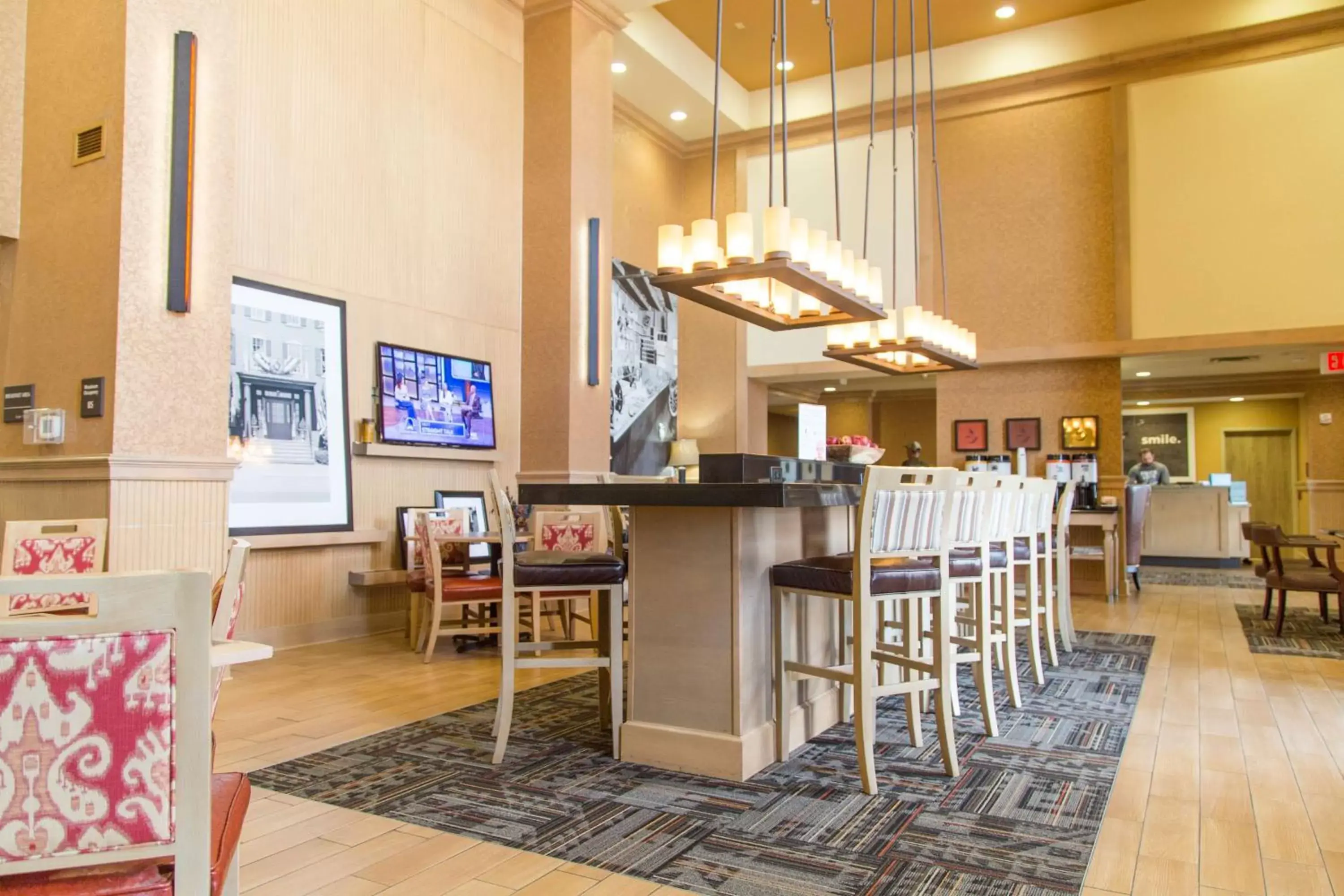 Lobby or reception in Hampton Inn & Suites Dodge City