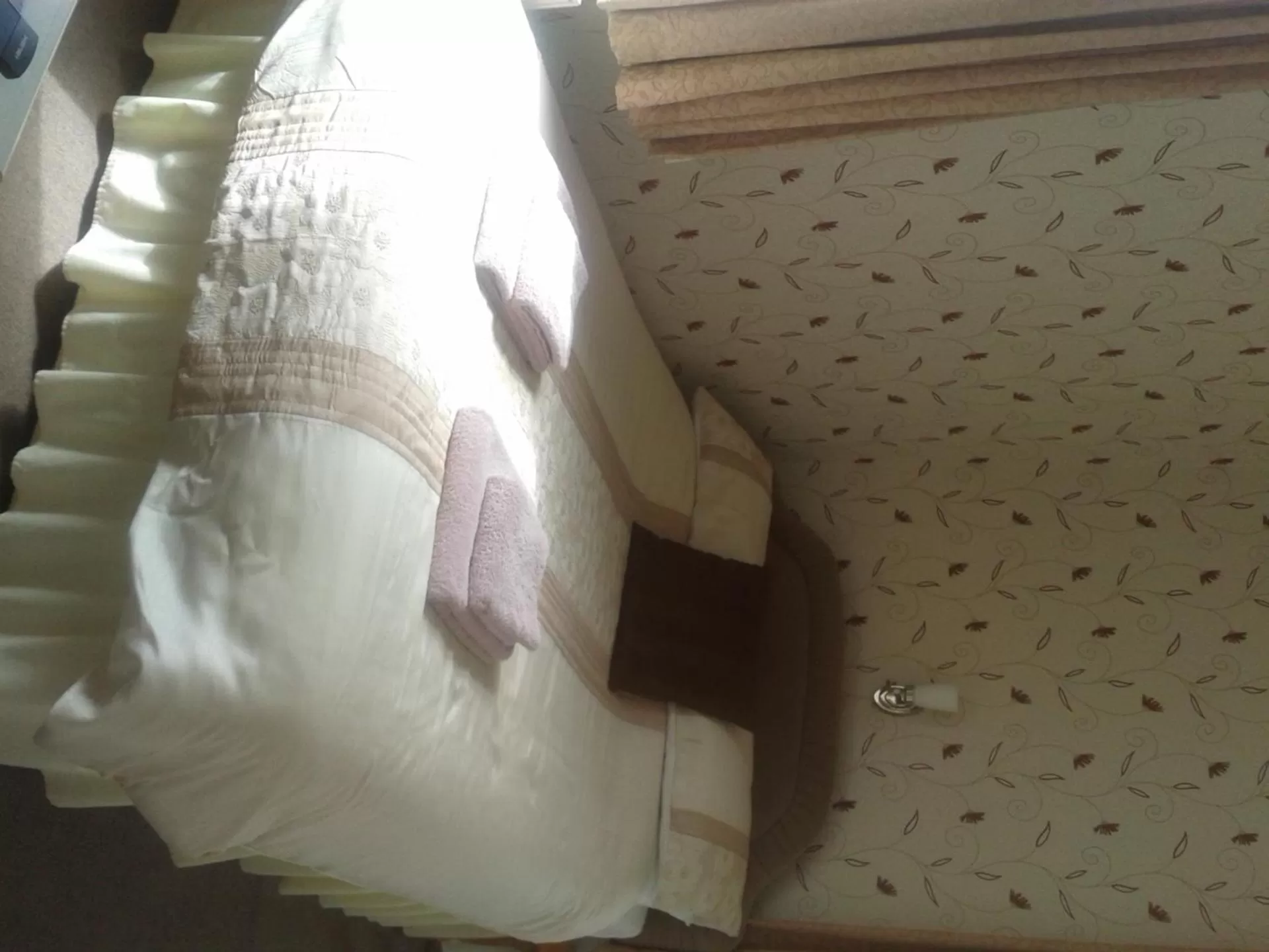 Decorative detail, Bed in Legends Hotel