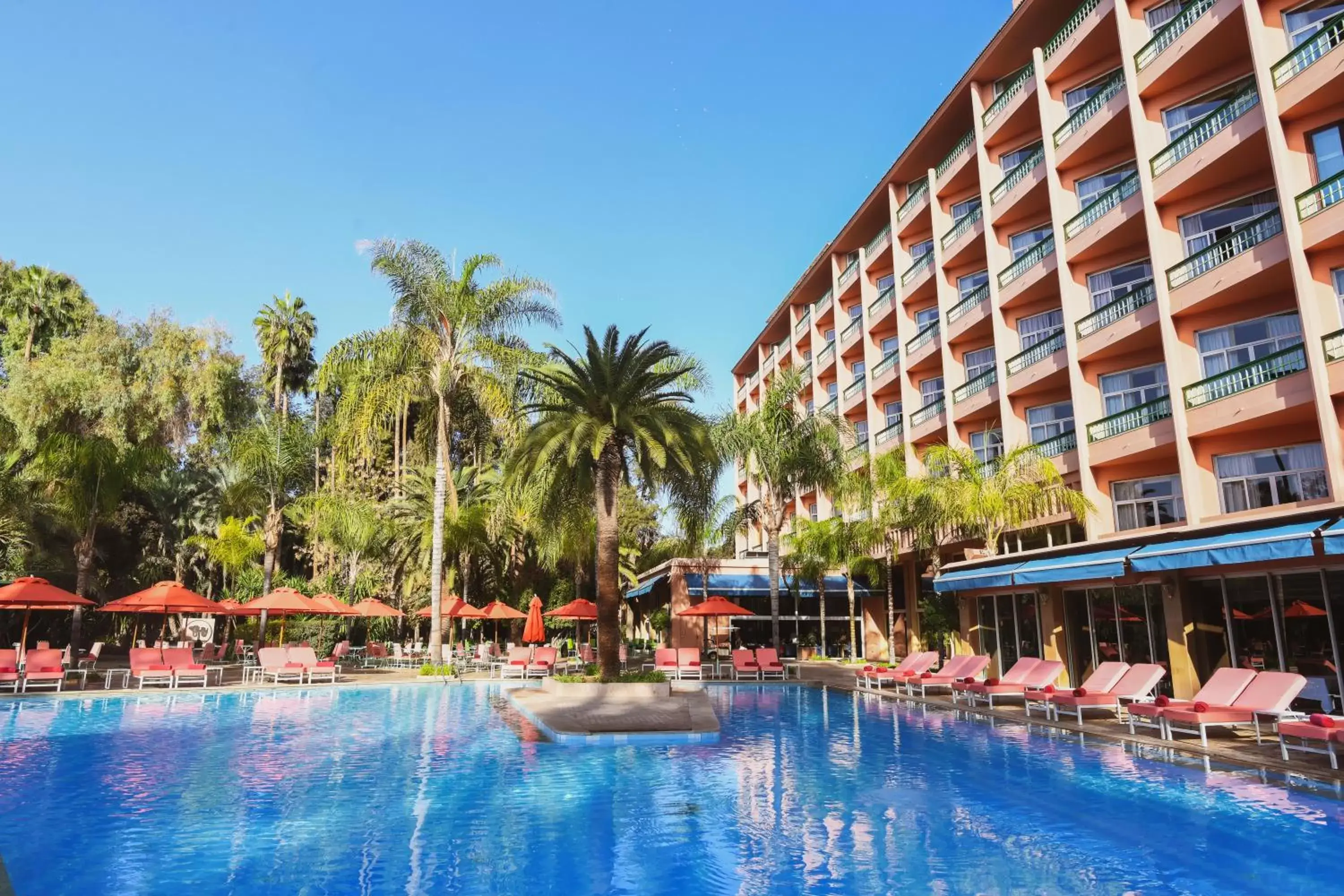 Swimming Pool in Es Saadi Marrakech Resort - Hotel