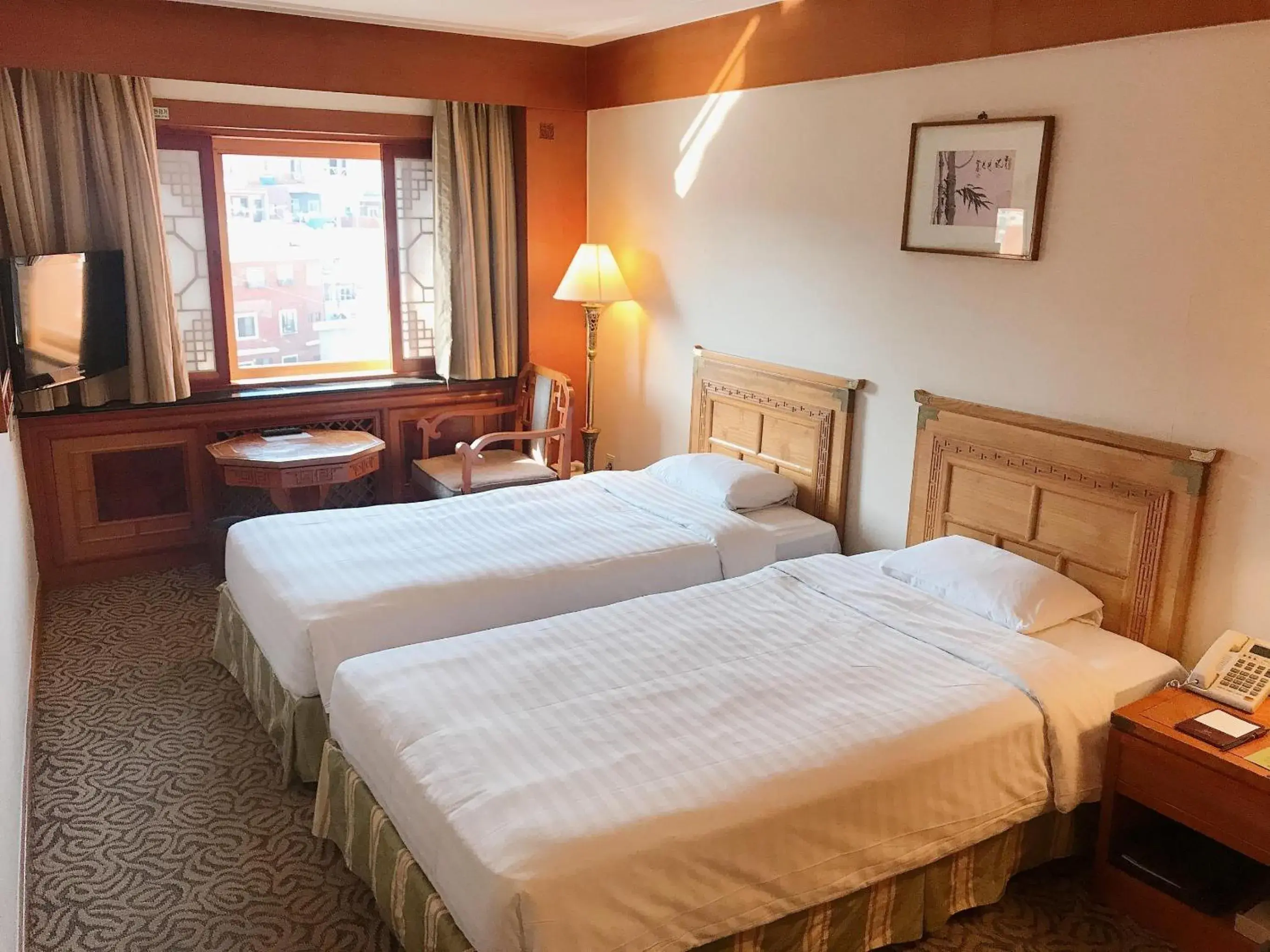 Bed in Commodore Hotel Busan Bed in Commodore Hotel Busan