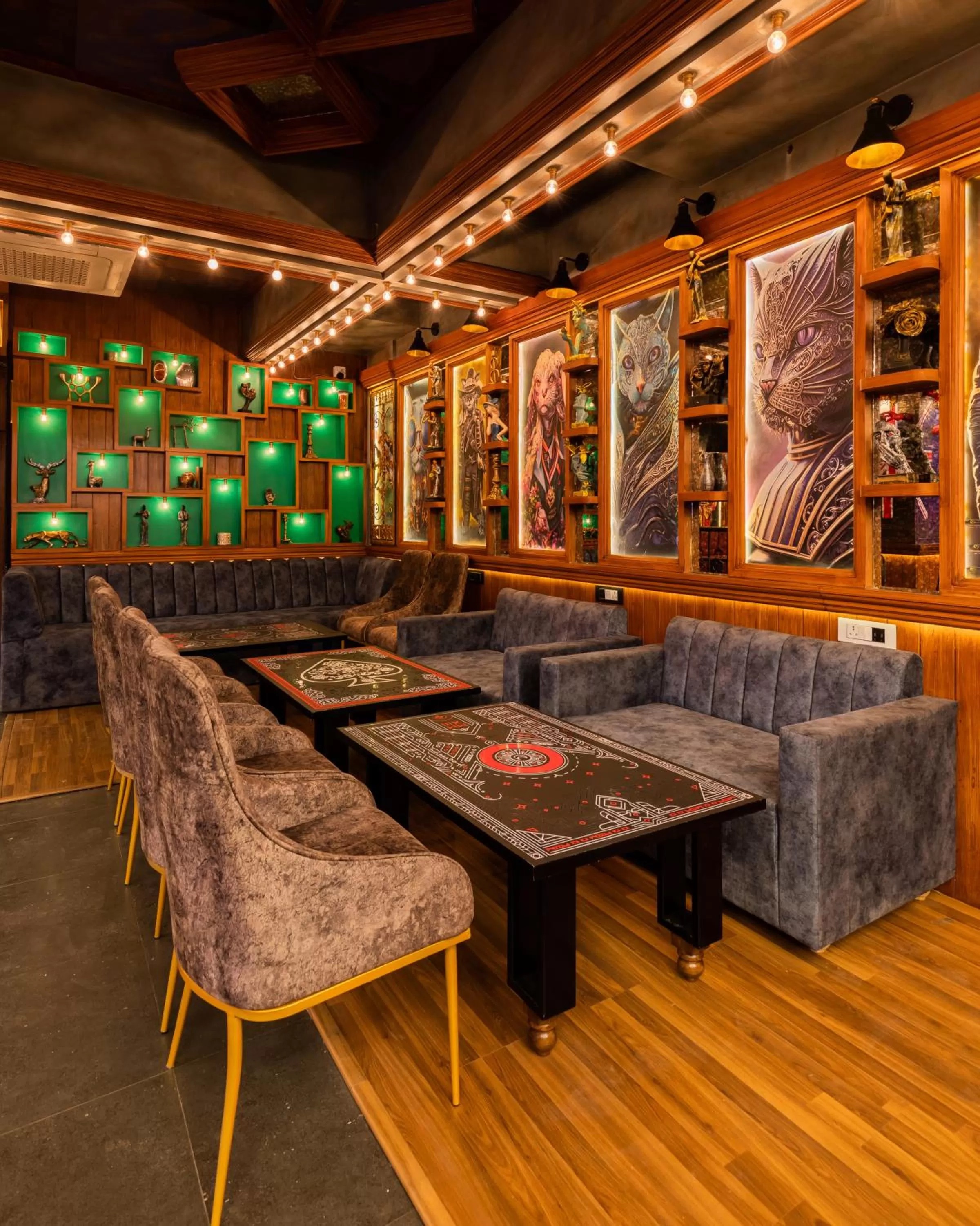 Lounge or bar in The Grand Shaurya