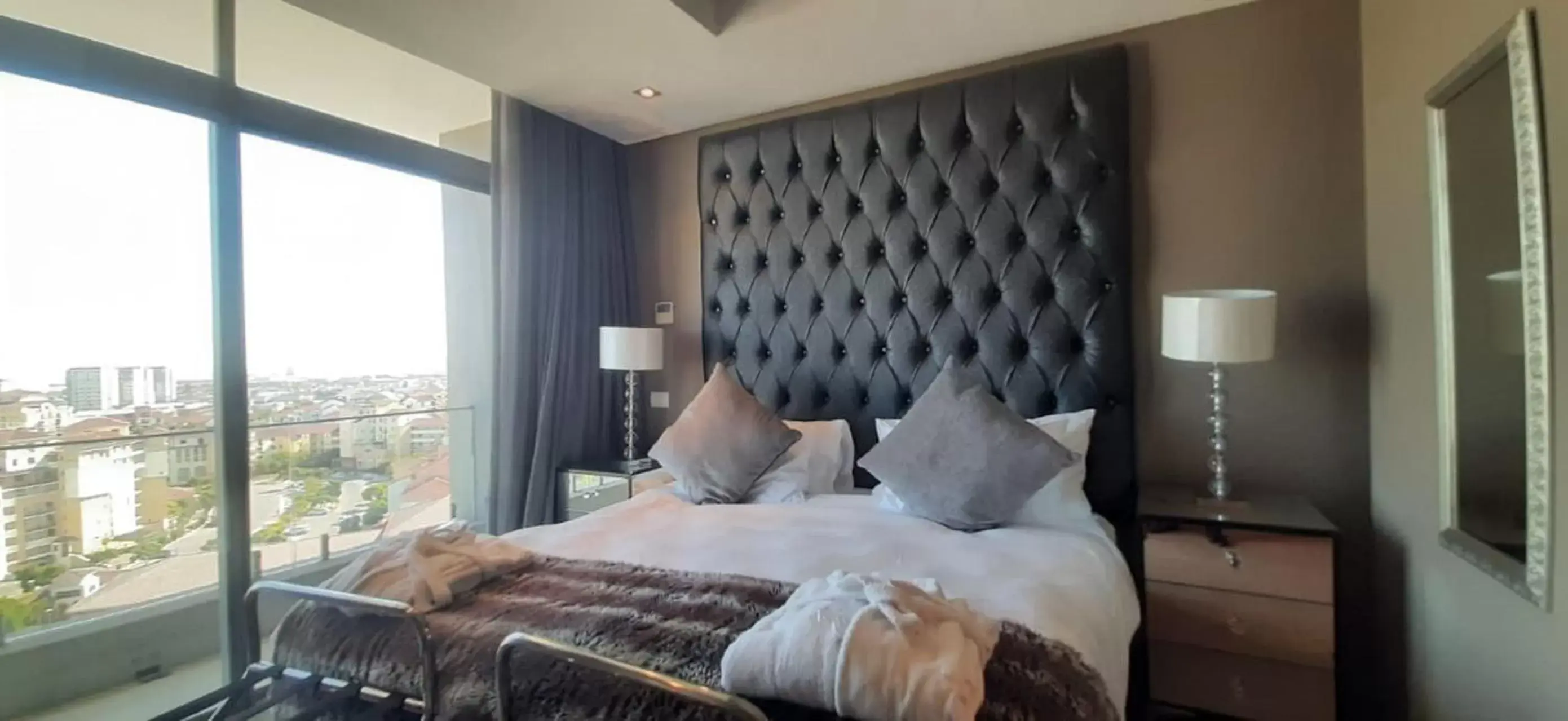 Bed in The Residences at Crystal Towers