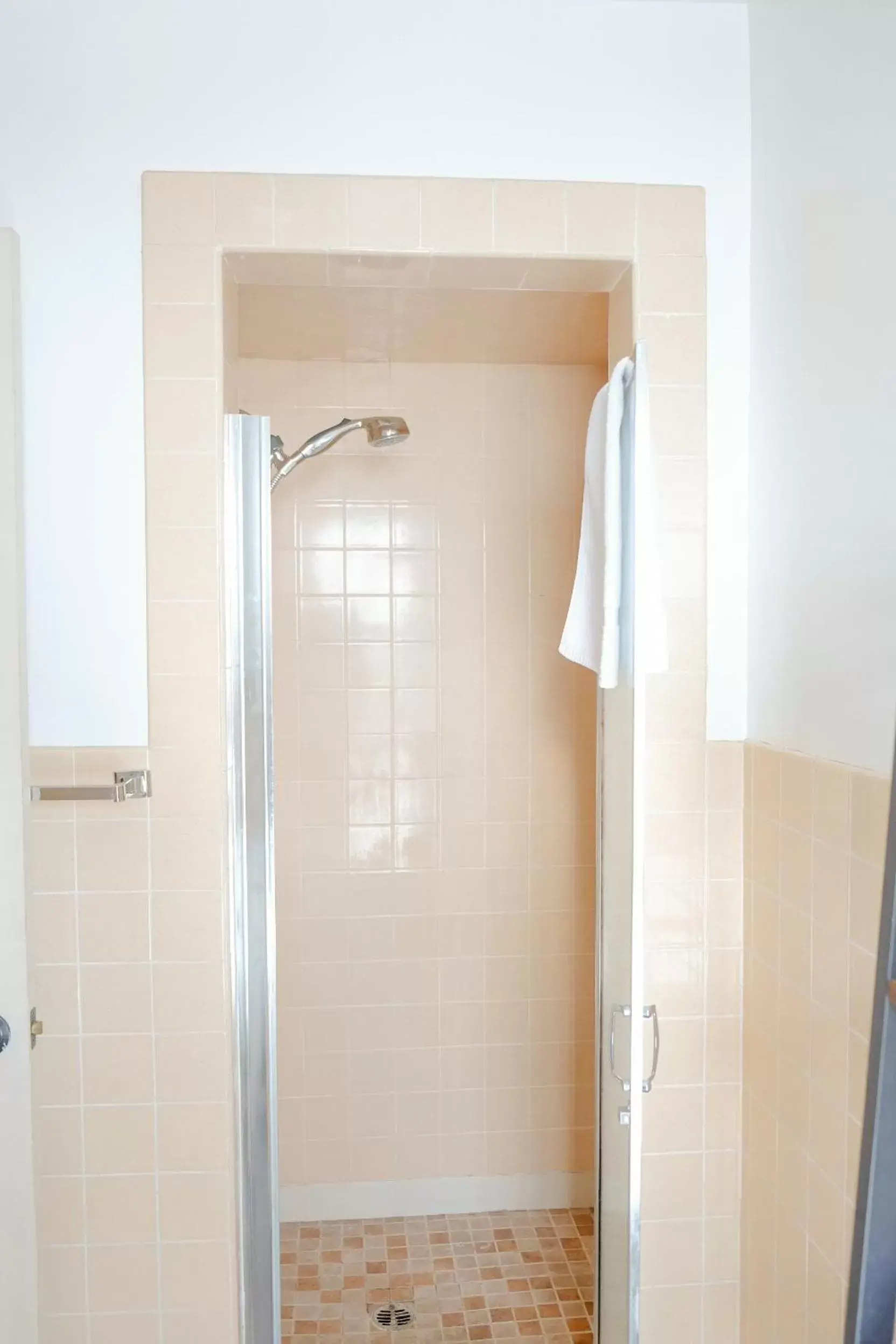 Shower, Bathroom in Sherwood Arms Motel