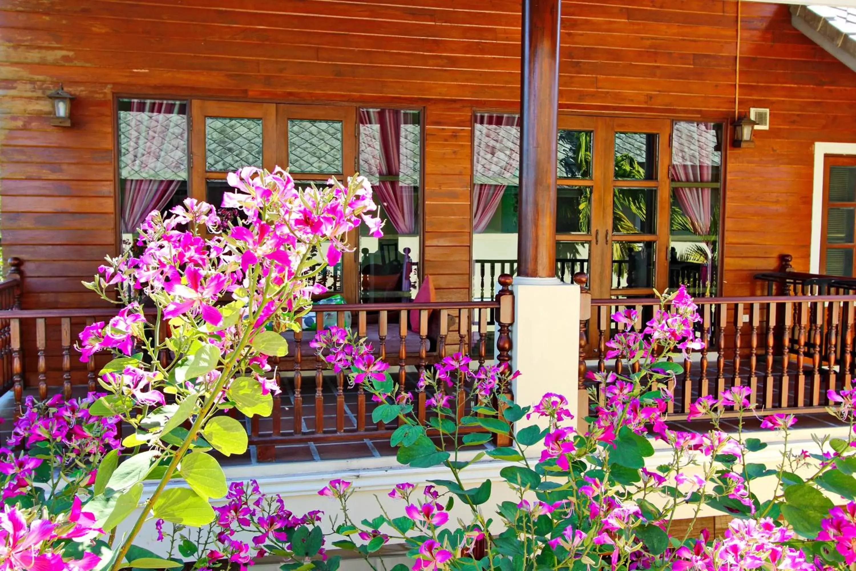 Balcony/Terrace in Shewe Wana Suite Resort