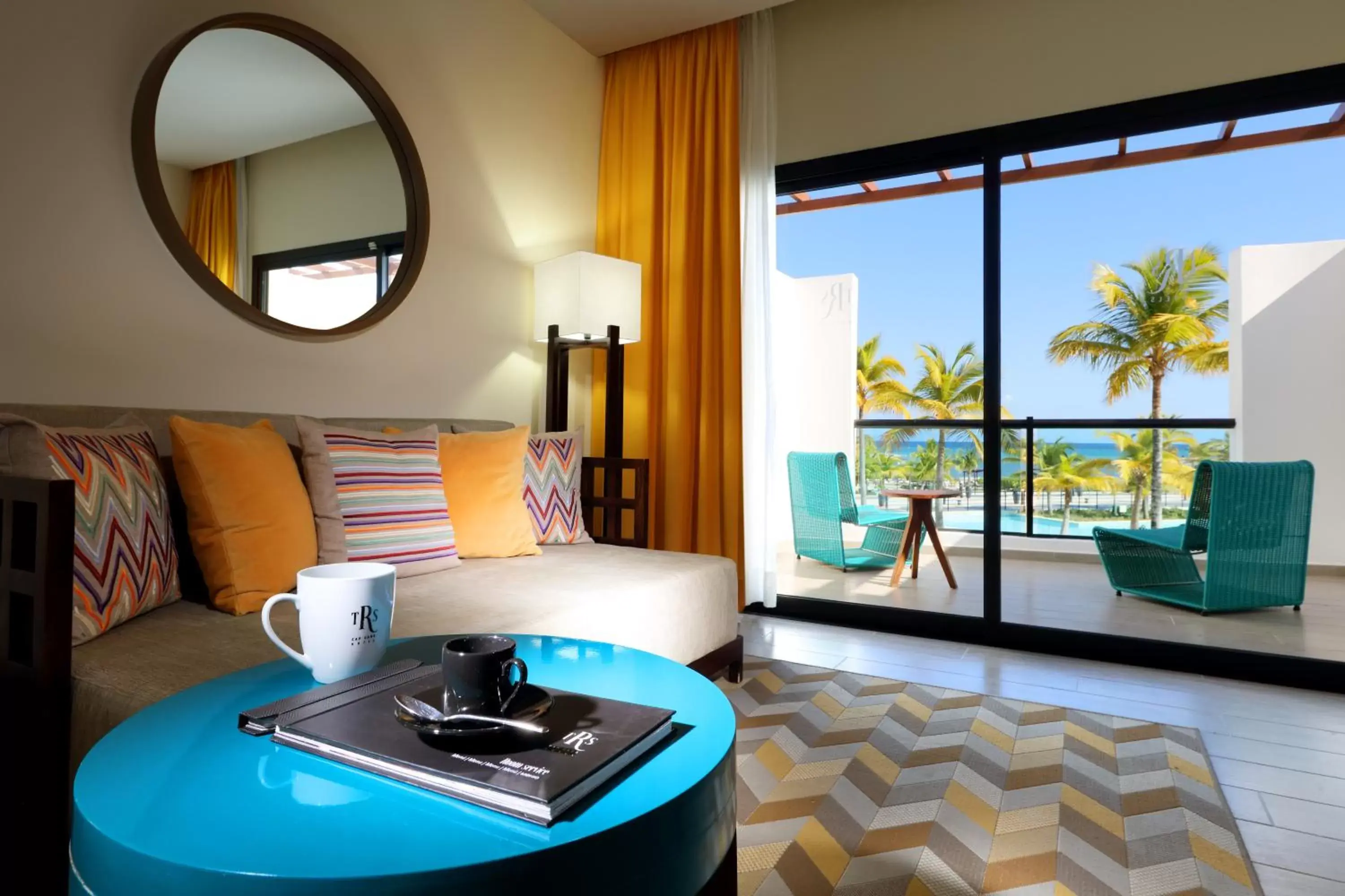 Living room, Seating Area in TRS Cap Cana Waterfront & Marina Hotel - Adults Only